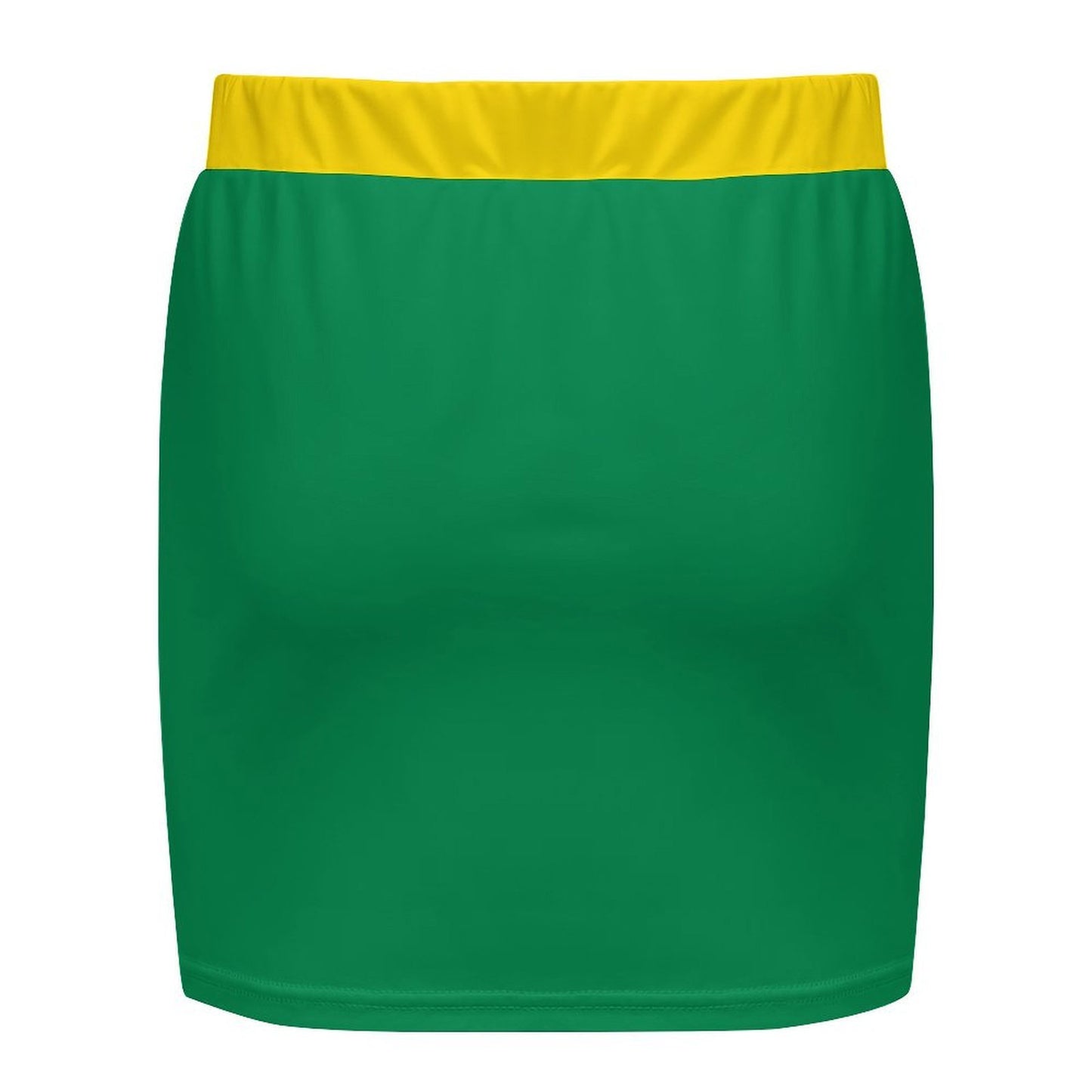 Brazil Flag Inspired Women's Mini Skirt
