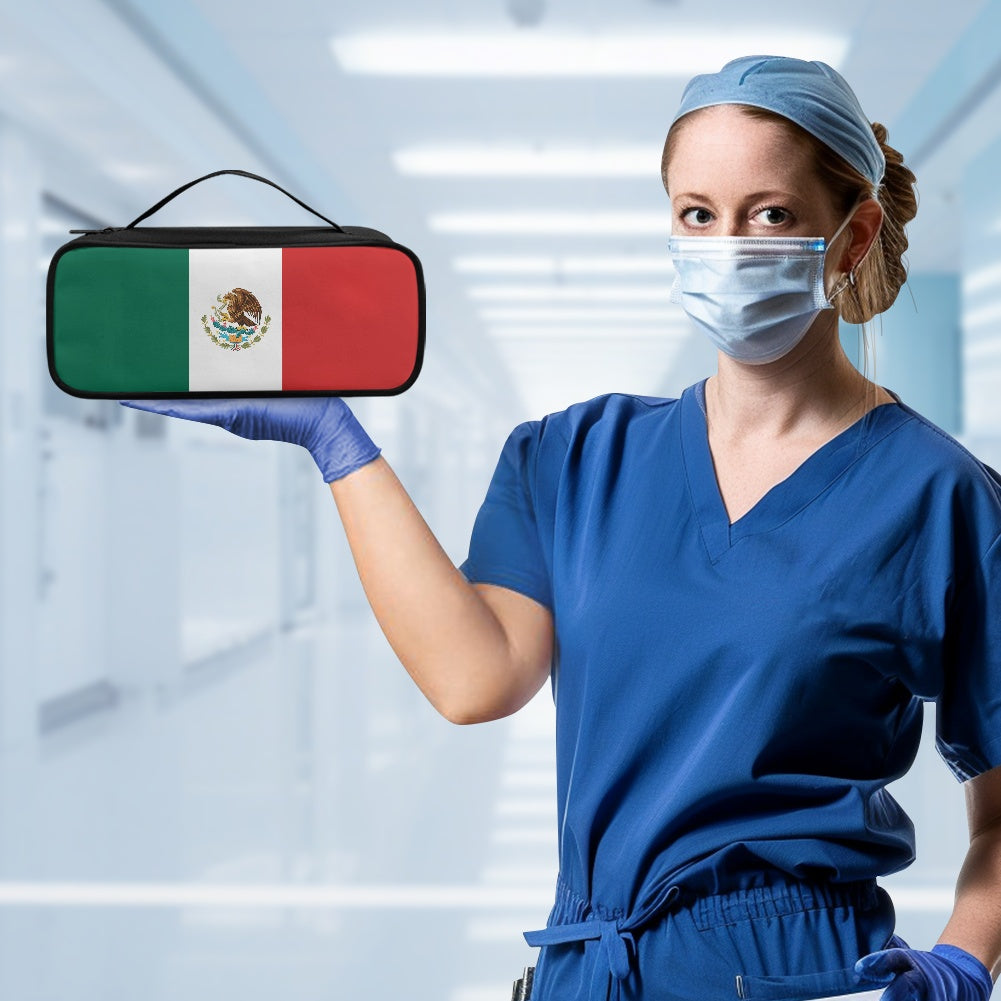 Mexico Flag Inspired Stethoscope Storage Bag