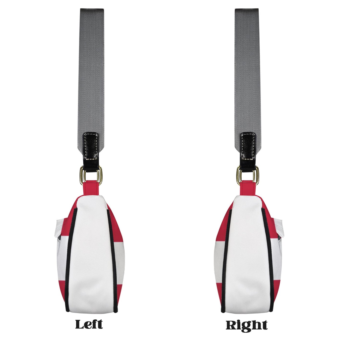 Austria Flag Inspired Women's Shoulder Bag