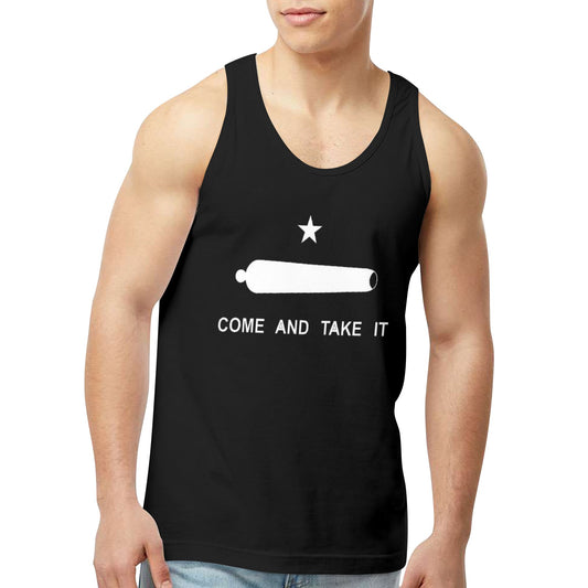 Come and Take It Flag Men's Tank Top (Front Printing) | Ships from USA
