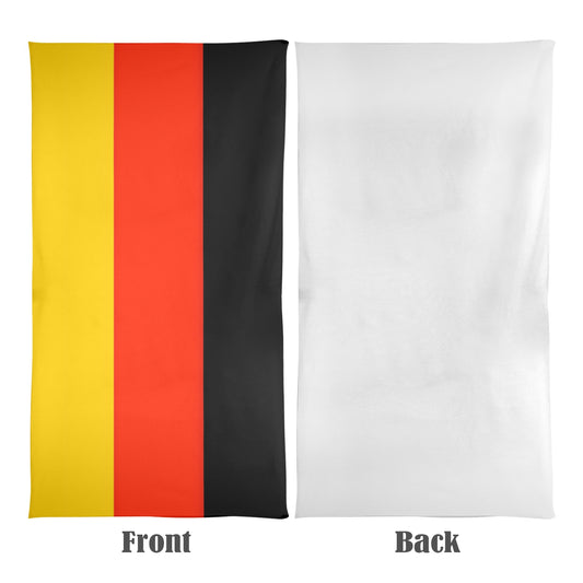 Germany Flag Beach Towel 31"x71" (Made in USA)