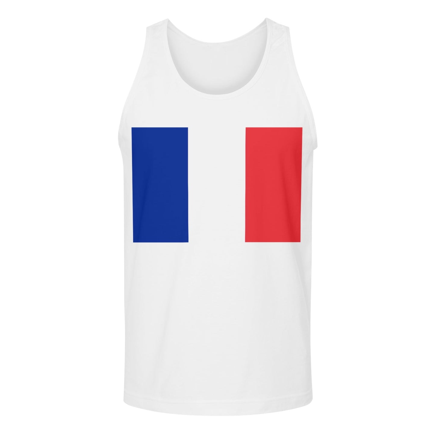 France Flag Men's Tank Top (Front Printing) | Ships from USA