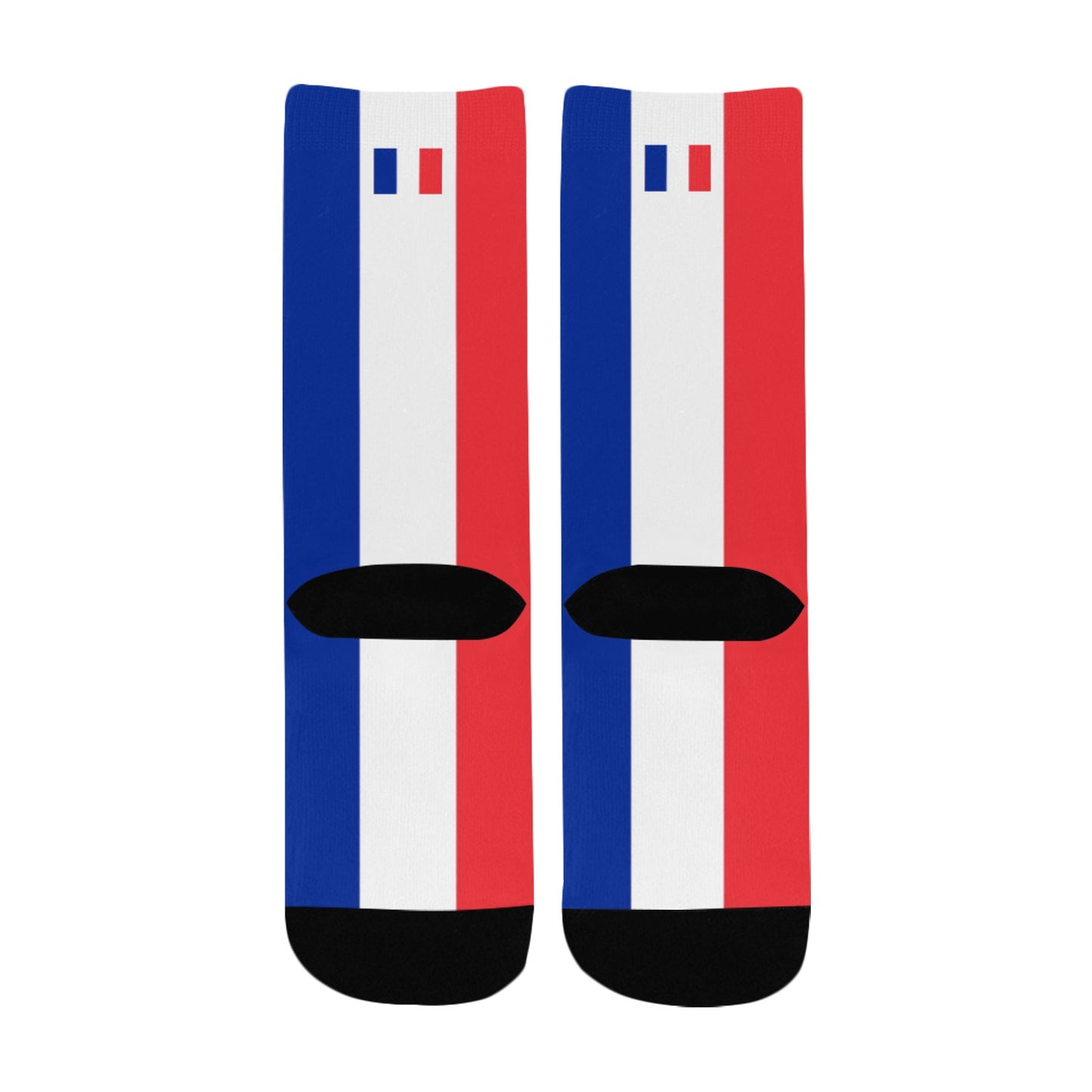 France Flag Inspired Kid's Socks (Made in the USA)