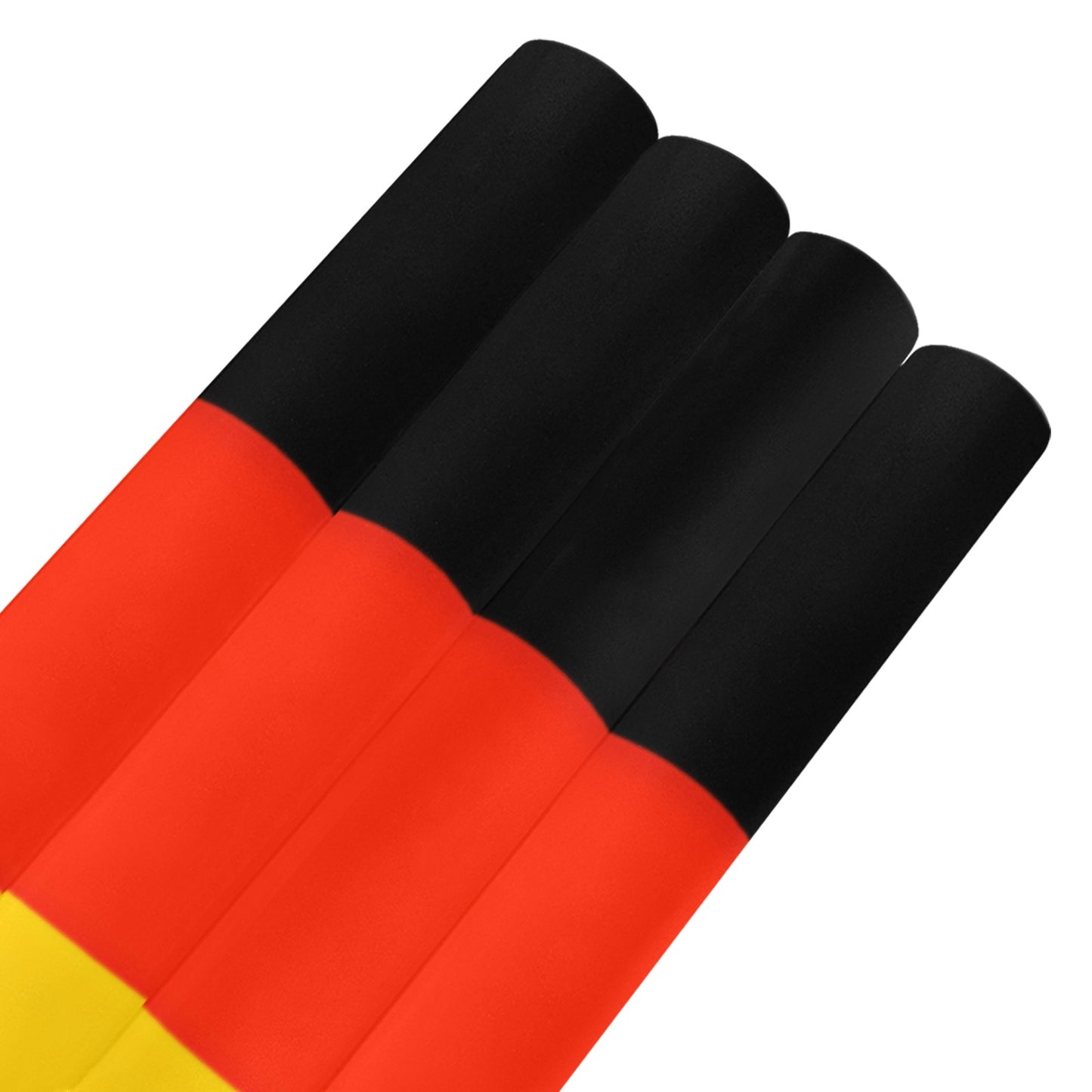 Germany Flag Inspired Custom Gift Wrapping Paper 58"x 22.5" (4 Rolls)