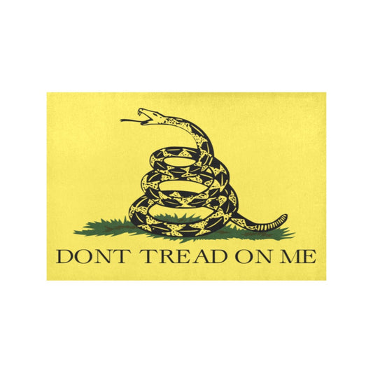Gadsden Flag Placemats 12" x 18" (Set of 6)
