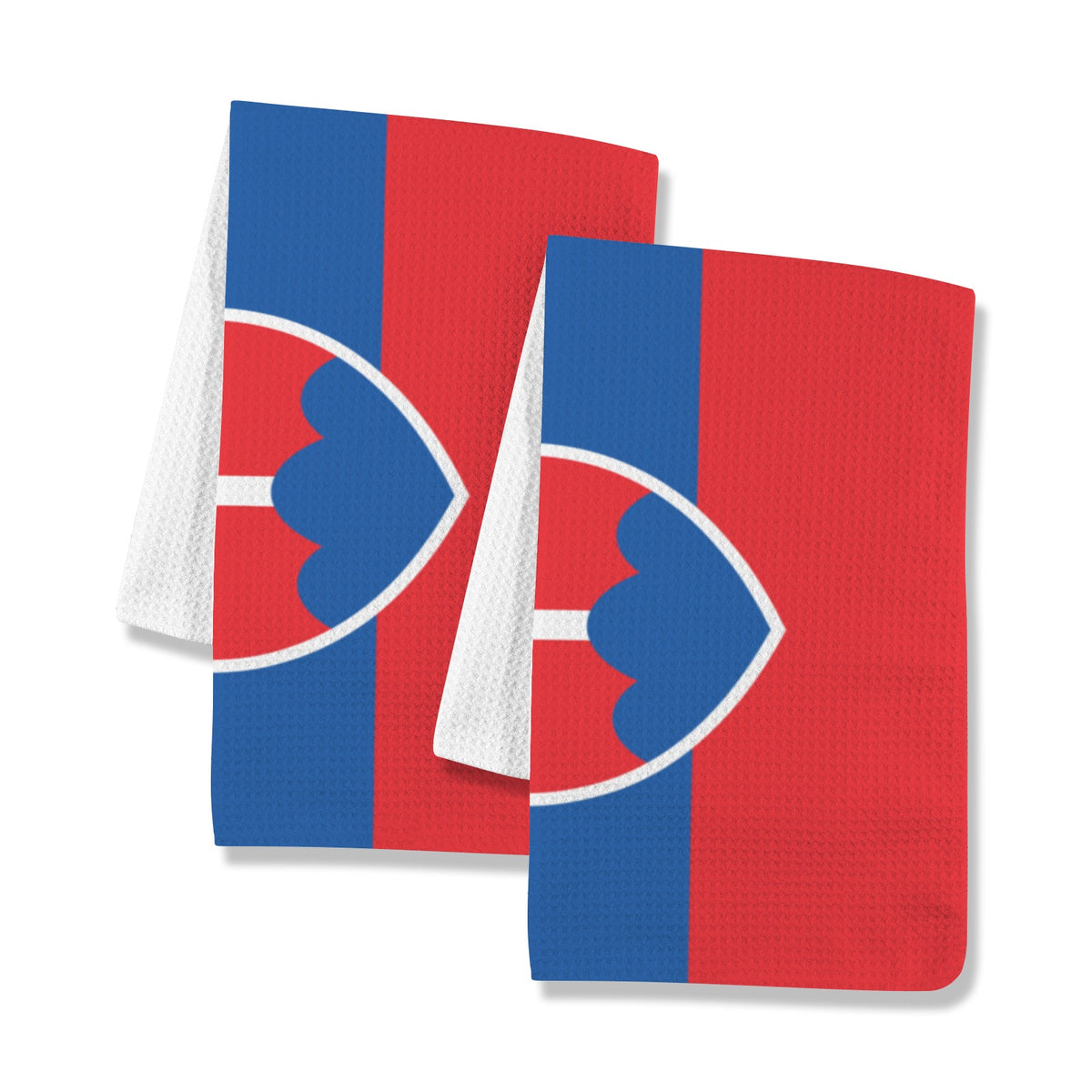 Slovakia Flag Inspired Kitchen Towel 40X60cm (Pack of 2) | Printed In the USA