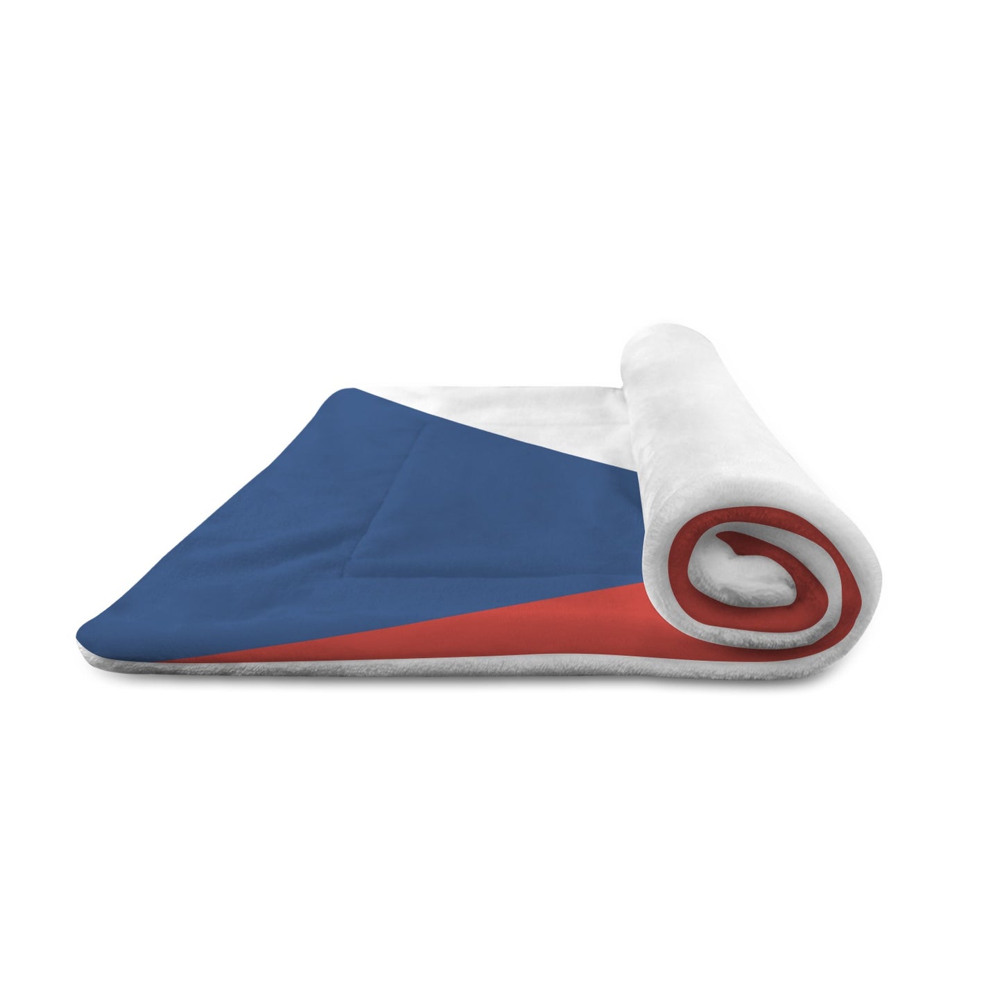 Czechia Flag Inspired Pet Mat 25x18inch (Made in the USA)