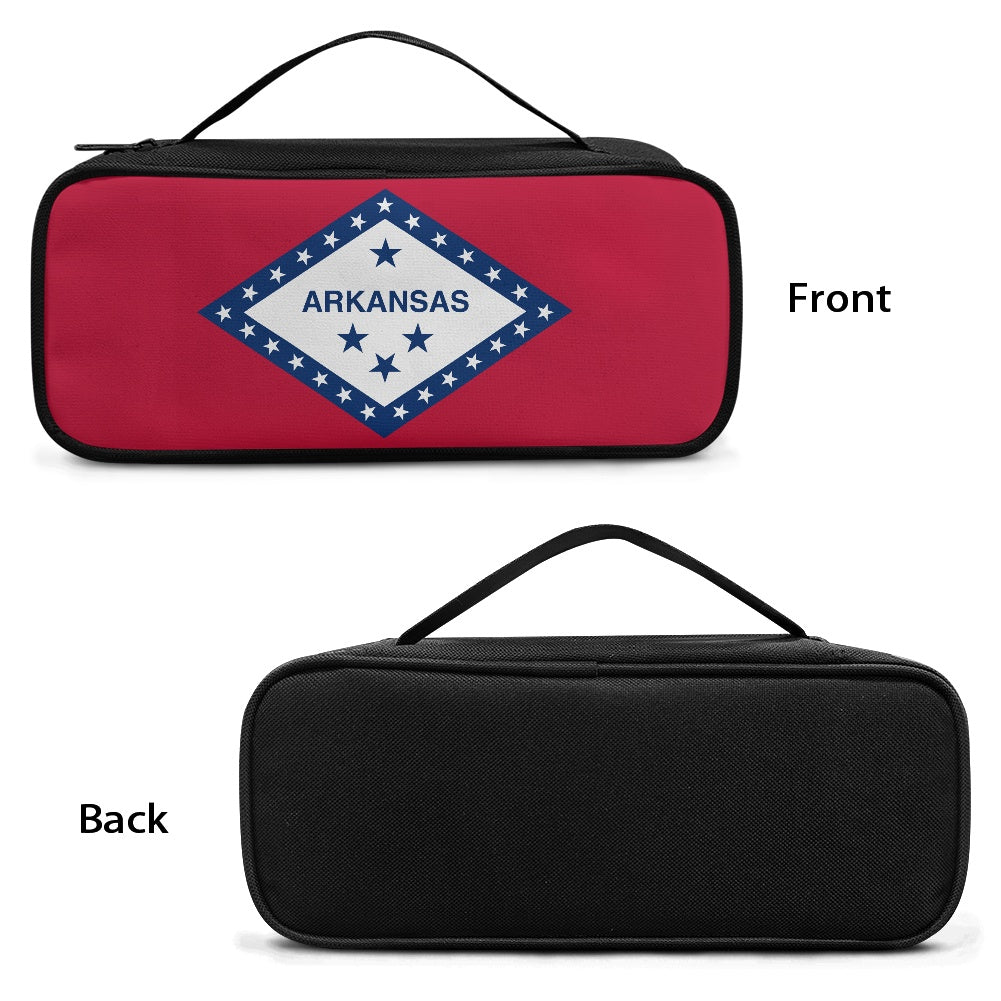 Arkansas Flag Inspired Stethoscope Storage Bag