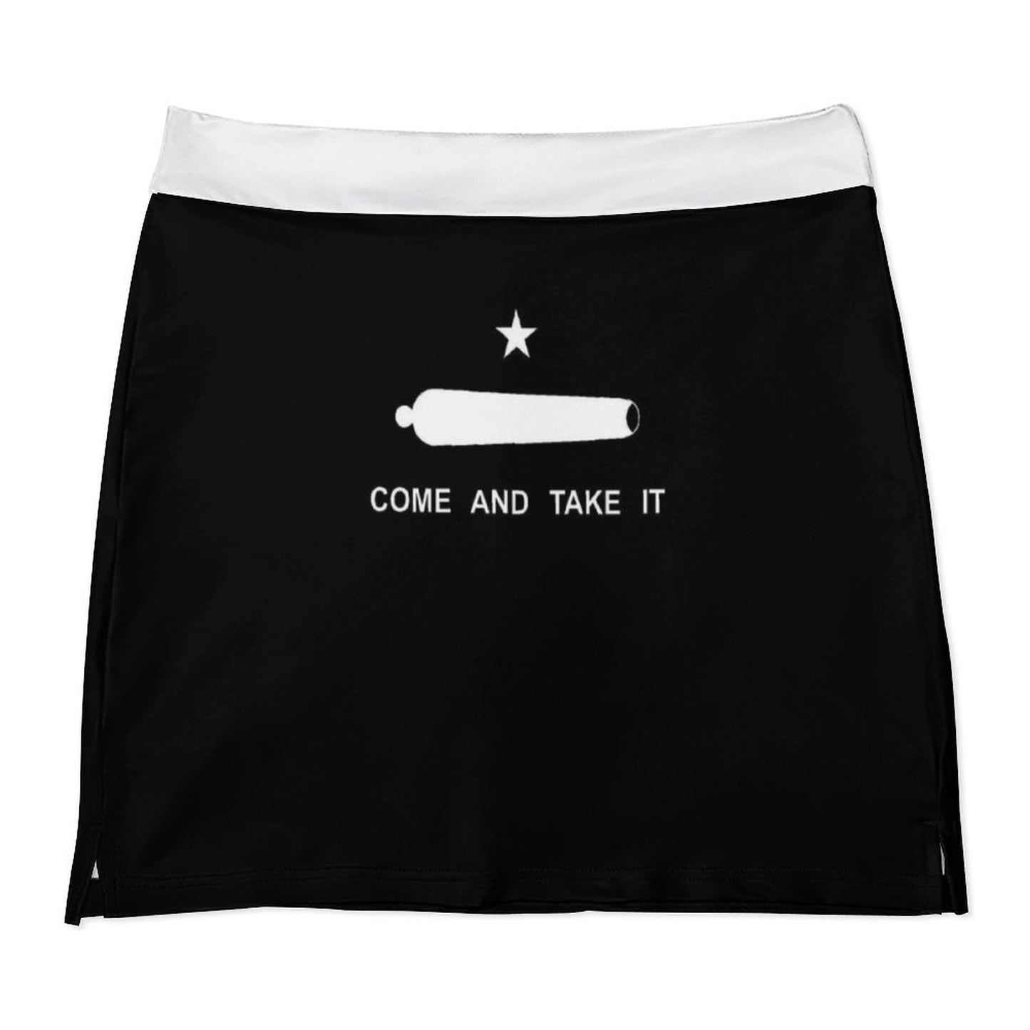 Come and Take It Flag Inspired Women’s Skort with Pocket