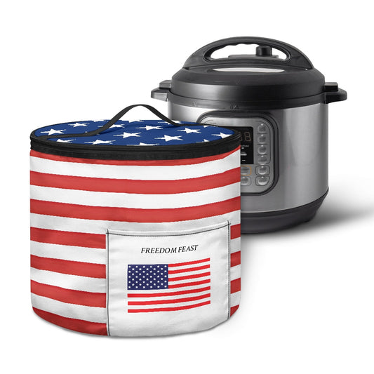 USA/American Flag Inspired Electric Pressure Cooker Insulation Bag