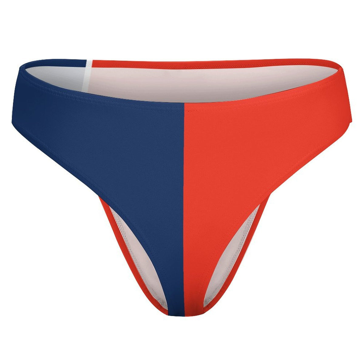 Tennessee Flag Inspired T-Back Thong Bikini