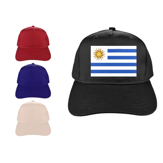 Uruguay Flag Baseball Cap (Made in USA)