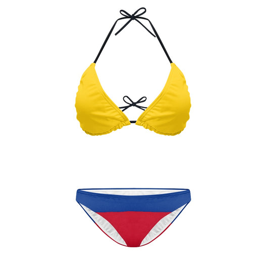 Colombia Flag Inspired Women's Bikini