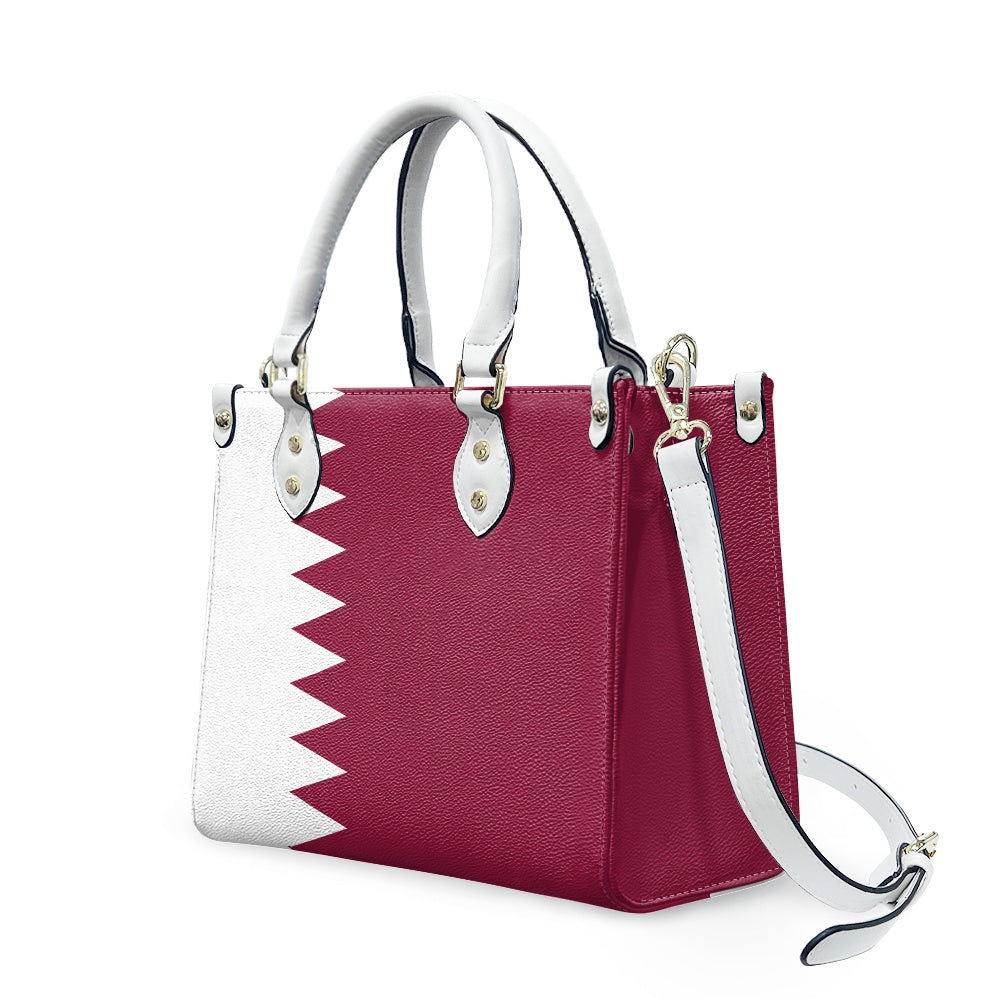 Quatar Ladies PU handbag - Luv My Flag