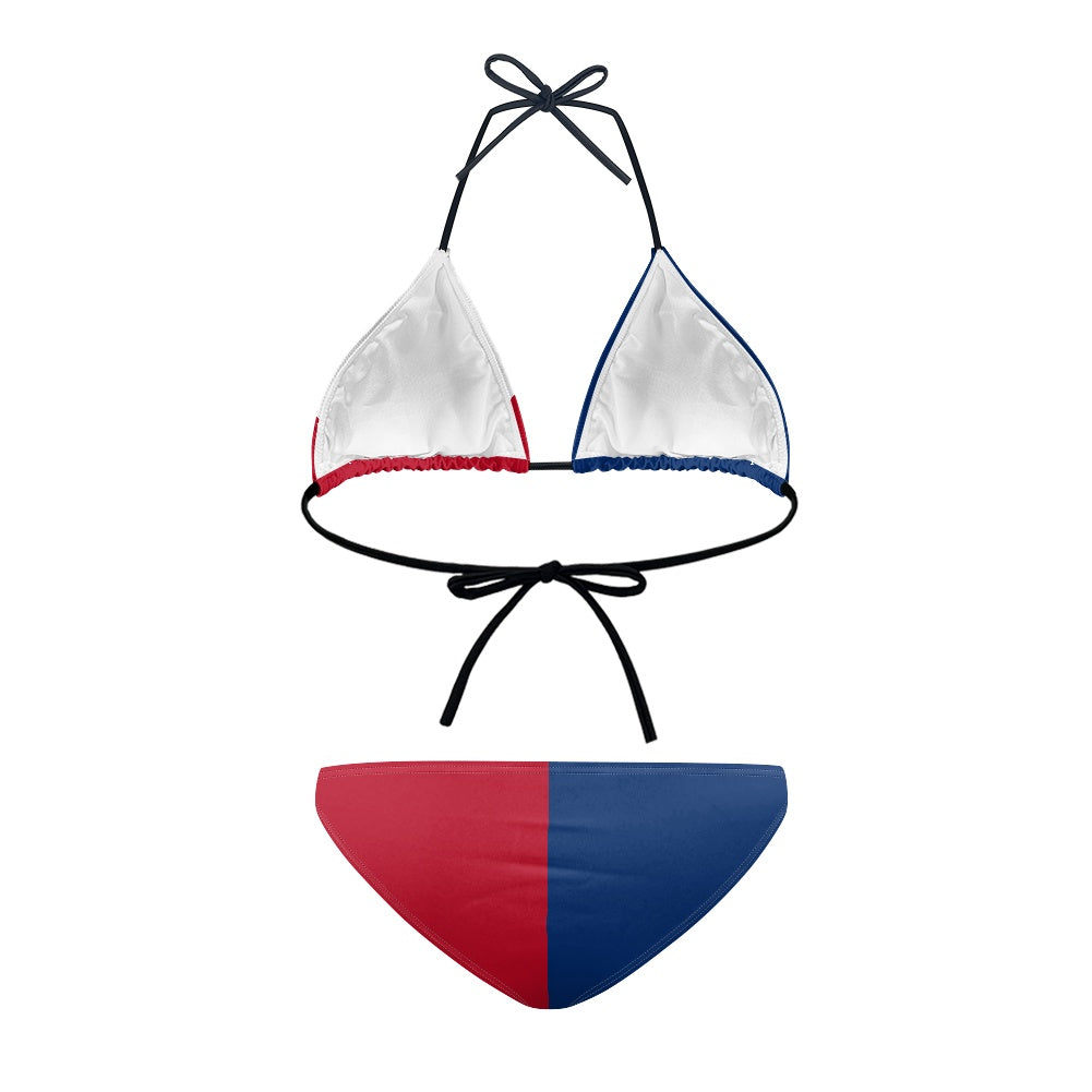 Texas Flag Inspired Women's Bikini