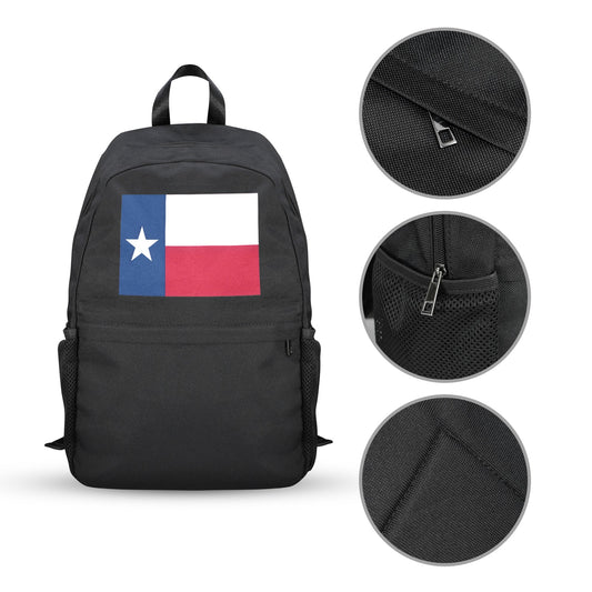 Texas Flag Inspired Casual Backpack Printed in the USA