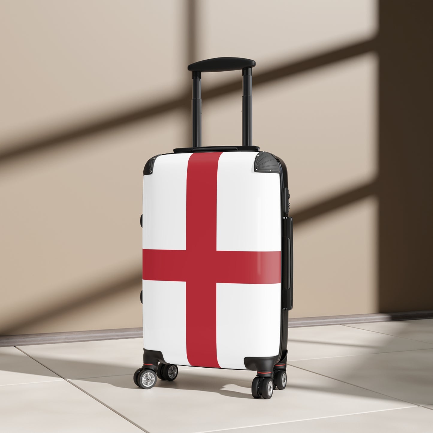 England Flag Inspired Suitcase