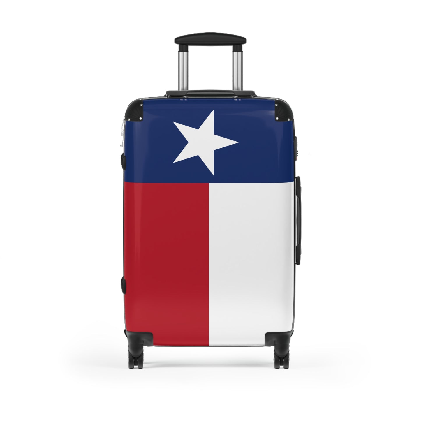 Texas Flag Inspired Suitcase