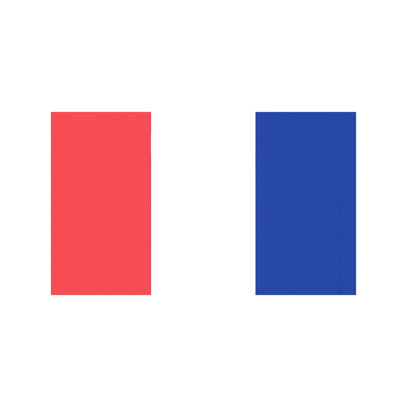 Red and blue flags from Luv My Flag brand.