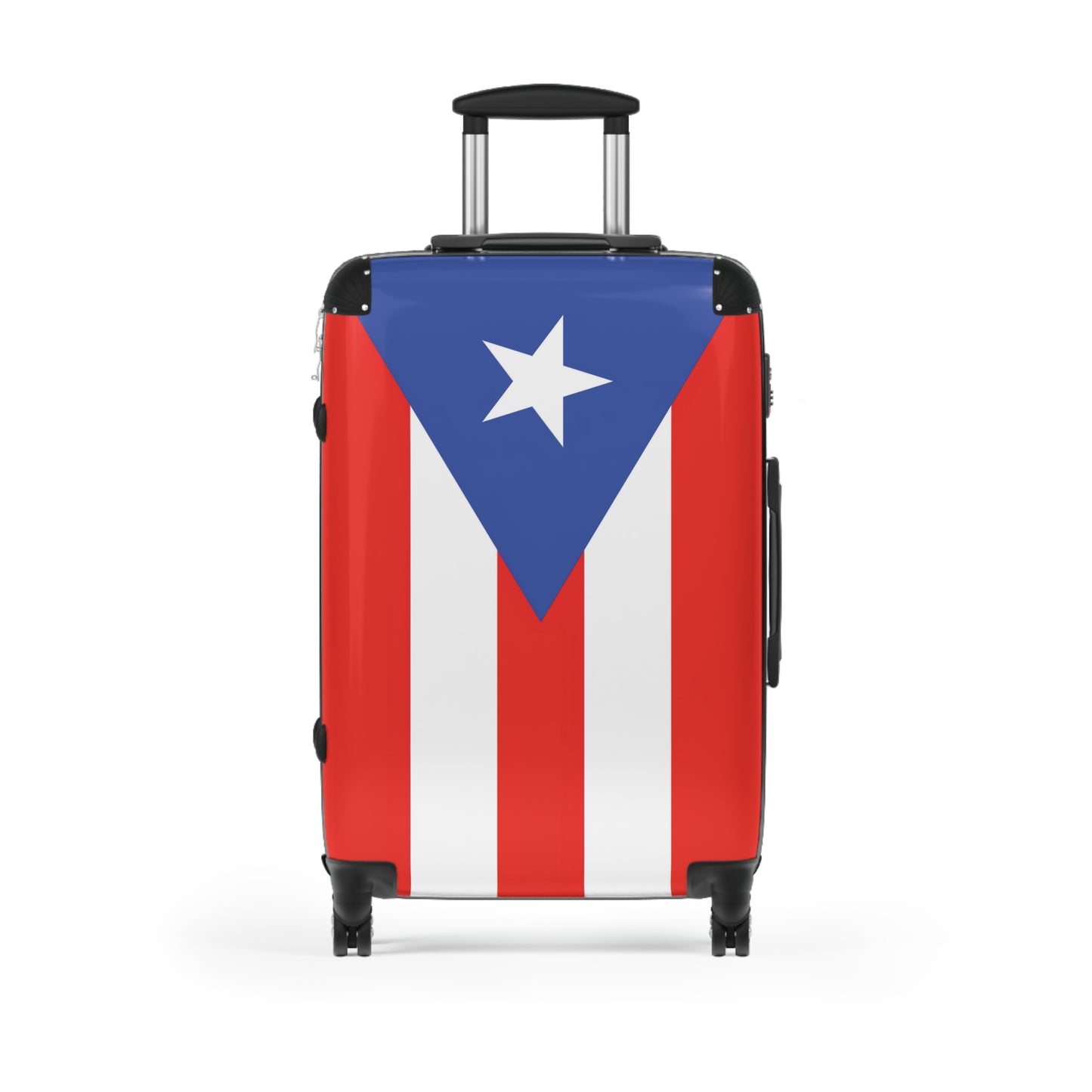 Puerto Rico Flag Inspired Suitcase