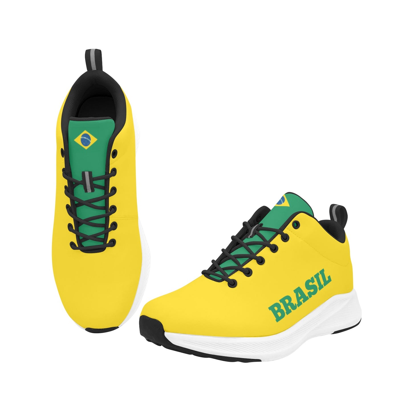 Brazil Flag Inspired Women's Alpha Running Shoes
