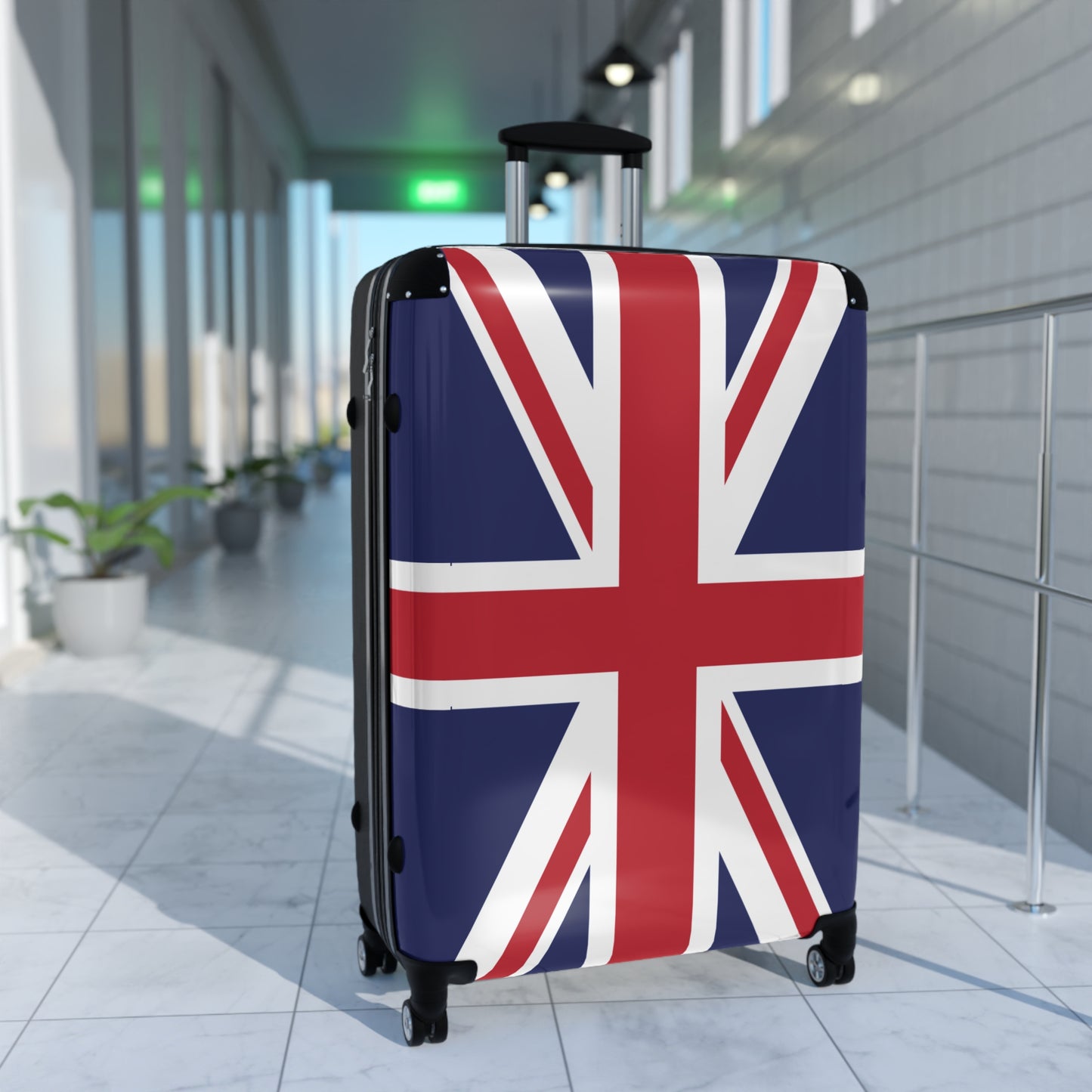 UK/Great Britain Flag Inspired Suitcase