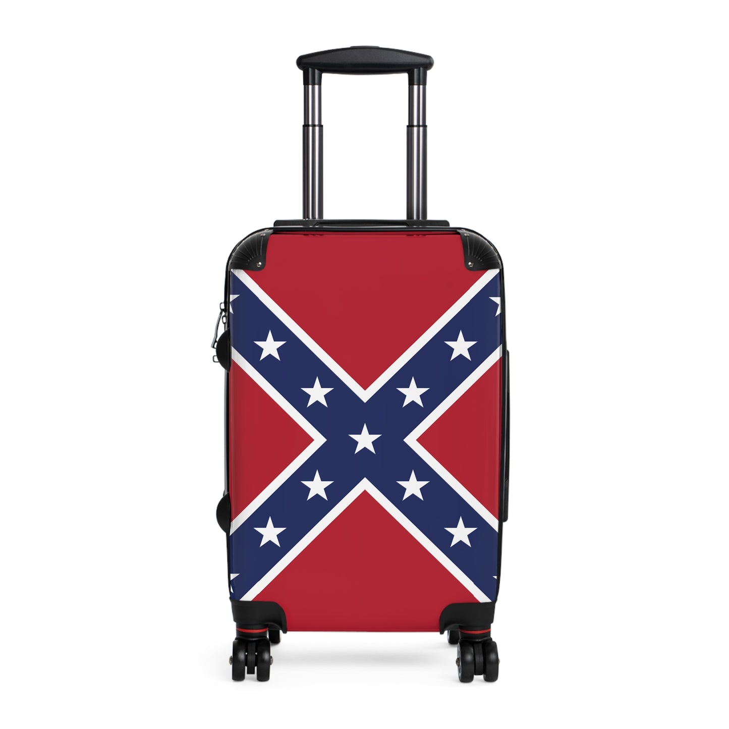Confederate Battle Flag Inspired Suitcase