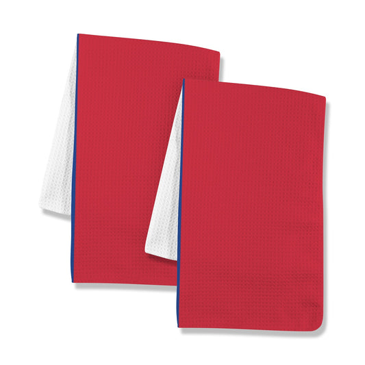 Liechtenstein Flag Inspired Kitchen Towel 40X60cm (Pack of 2) | Printed In the USA
