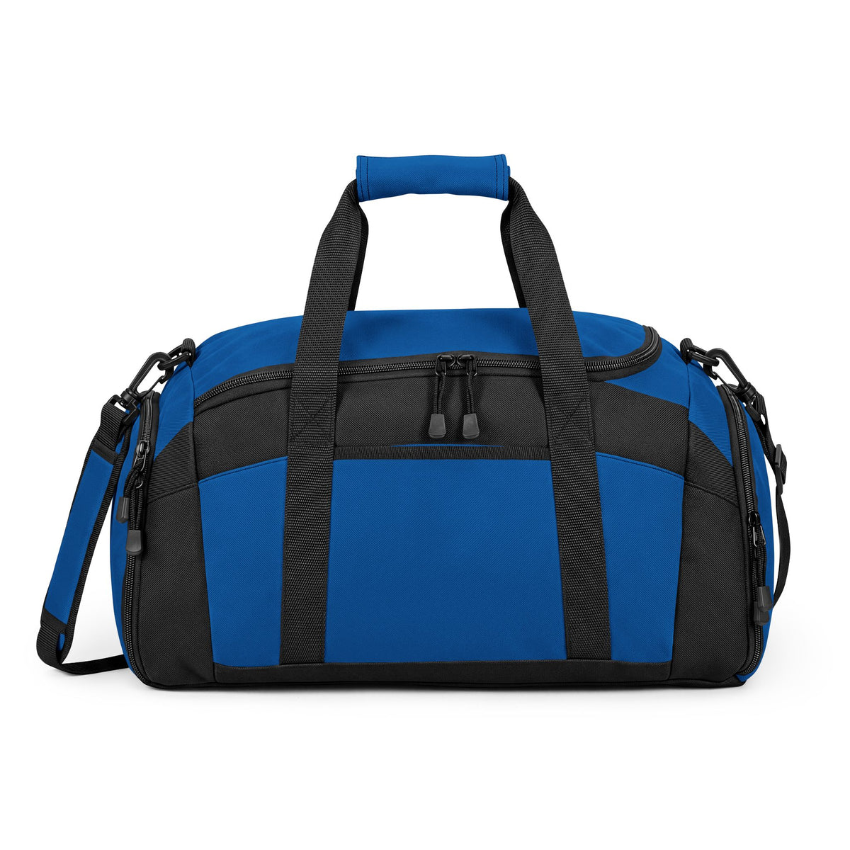 Gadsden Flag Gym Bag — Black Duffle with Embroidered Gadsden Flag