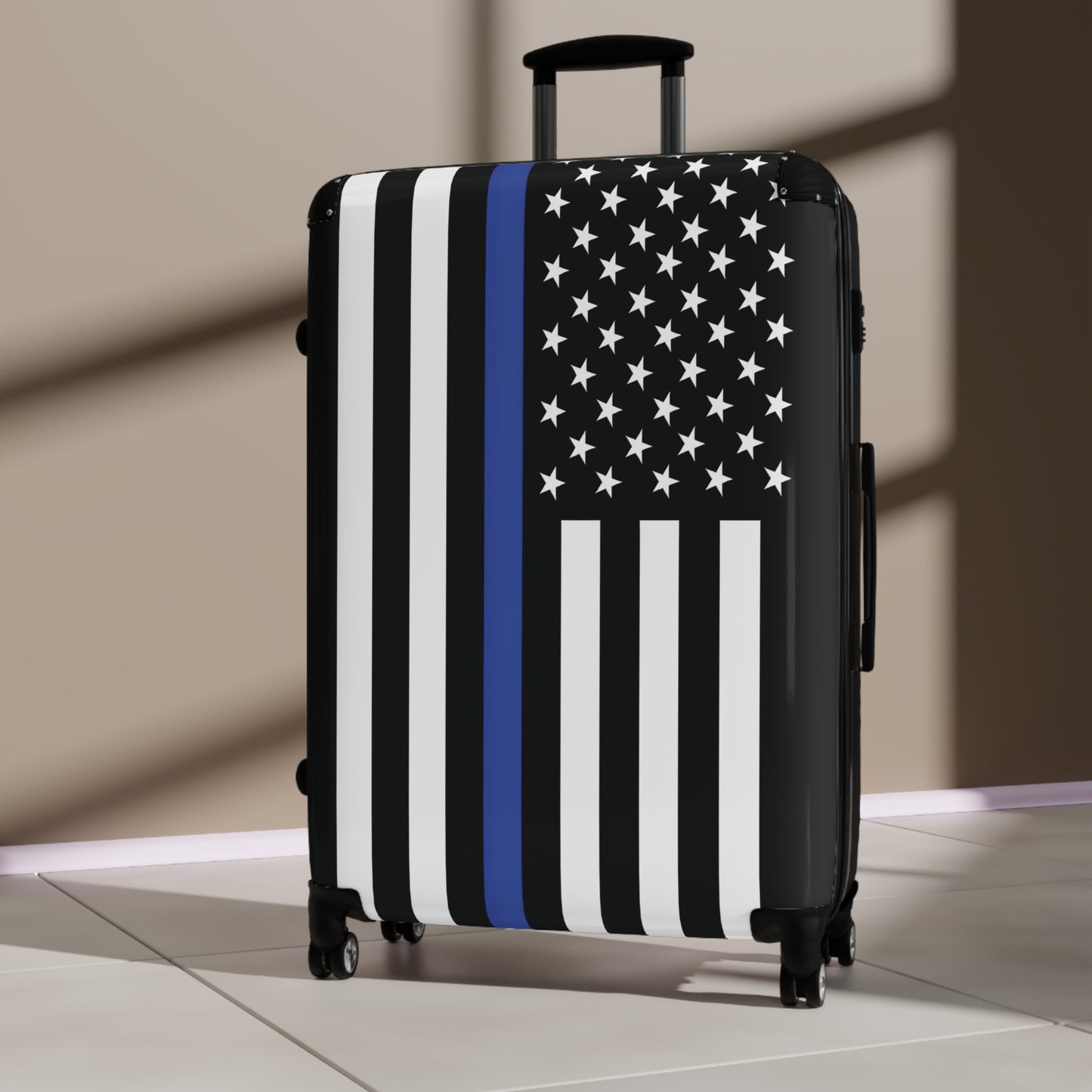 Thin Blue Line Flag Suitcase