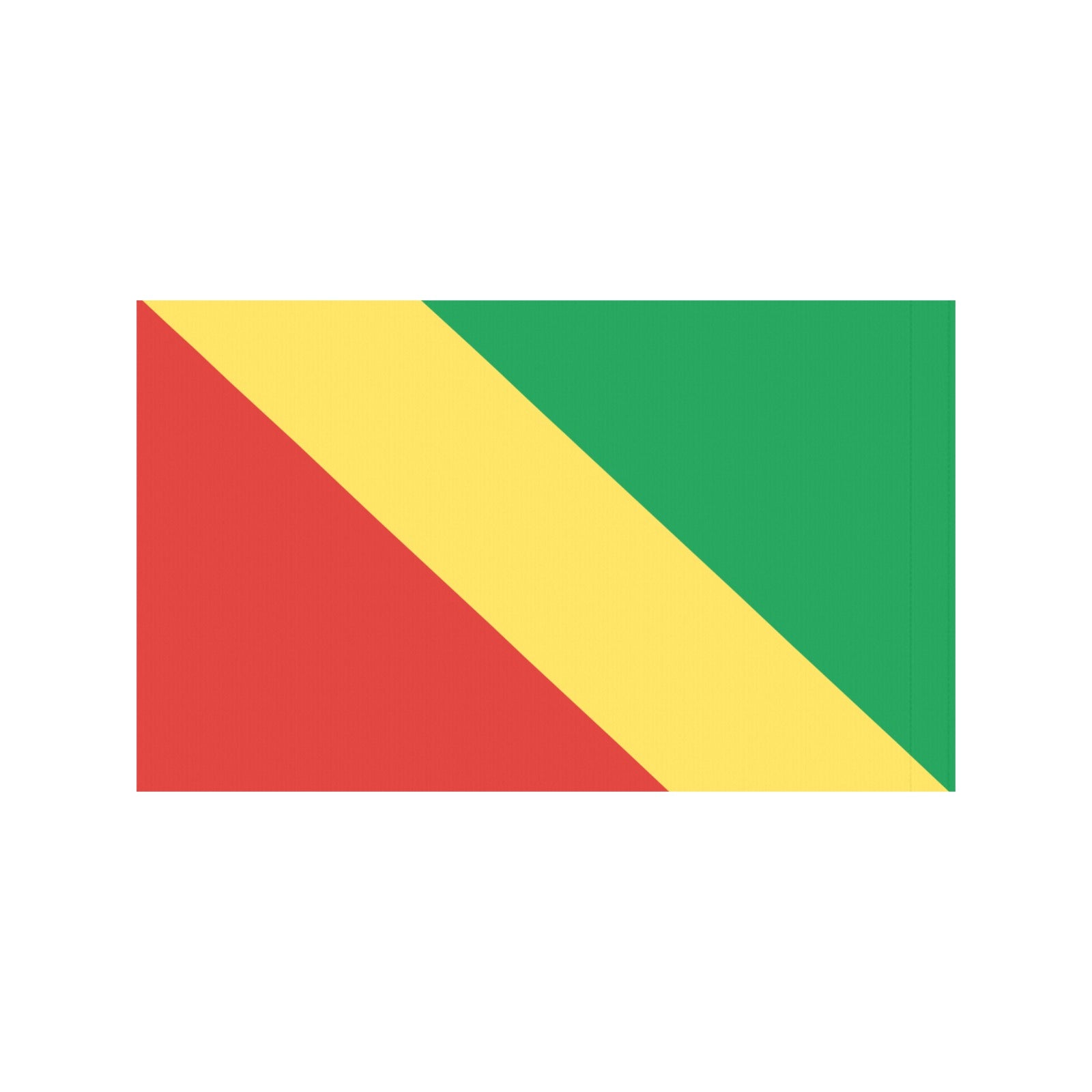 Red, yellow, green flag by Luv My Flag brand.