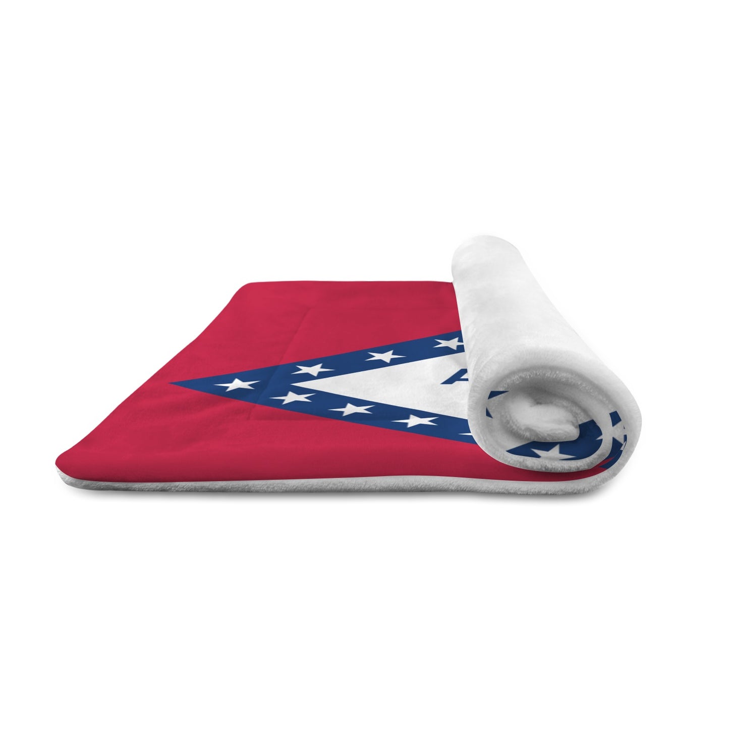 Arkansas Flag Inspired Pet Mat 25x18inch (Made in the USA)