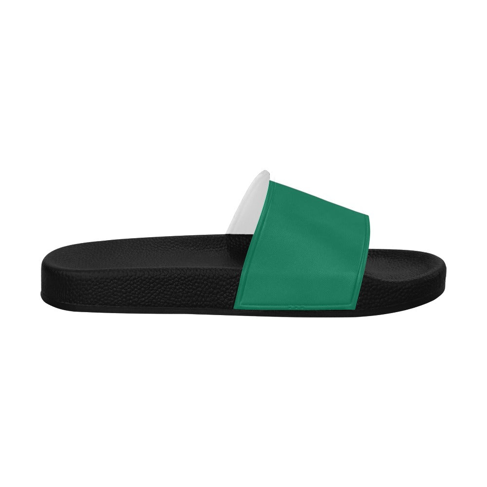 Mexico Flag Inspired Women's Slide Sandals
