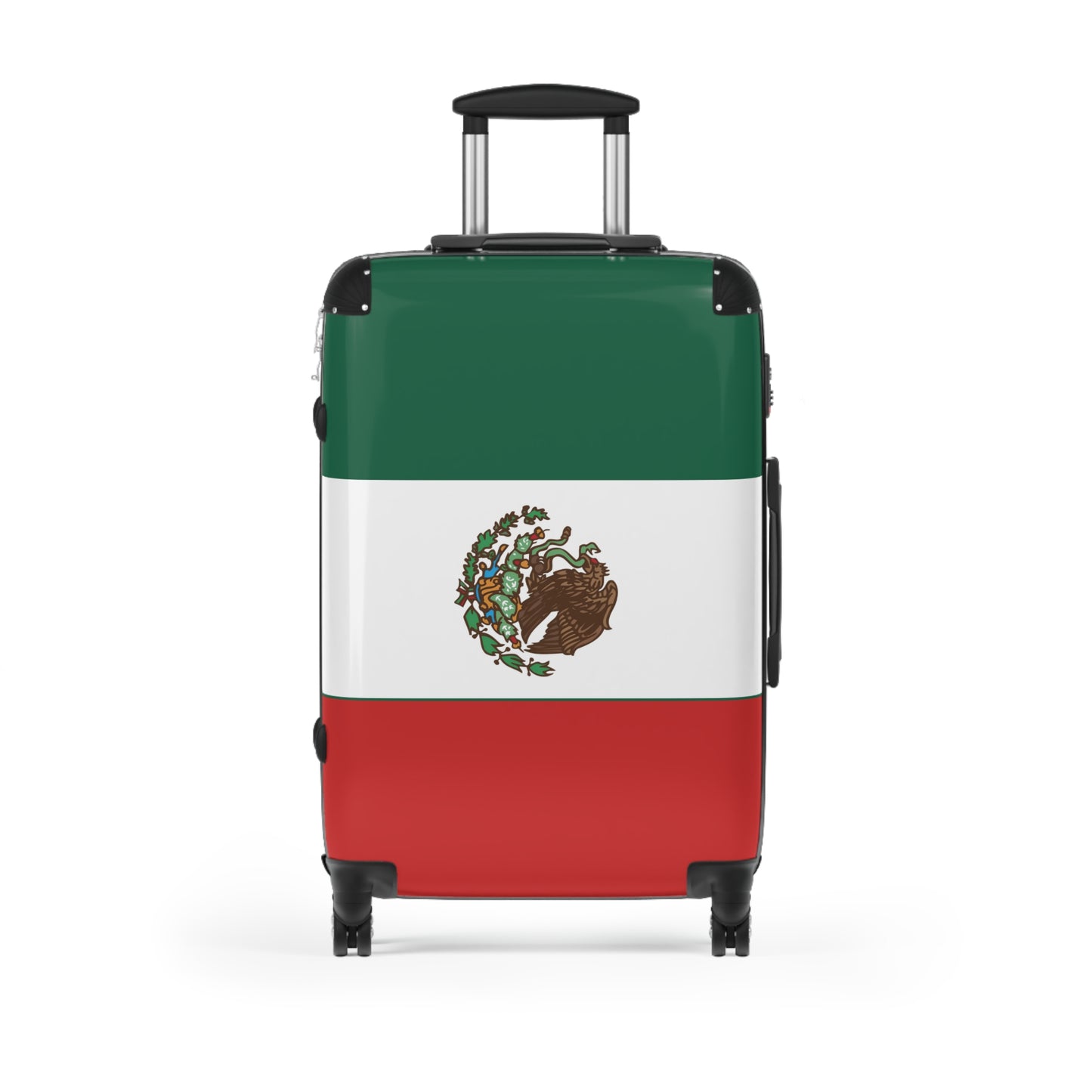 Mexico Flag Inspired Suitcase
