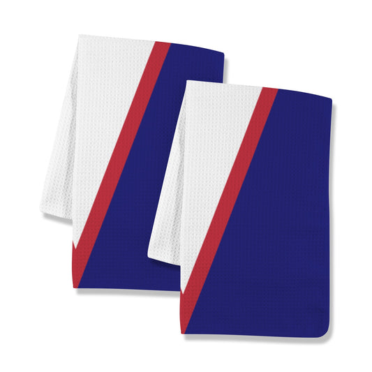 American Samoa Flag Inspired Kitchen Towel 40X60cm (Pack of 2) | Printed In the USA