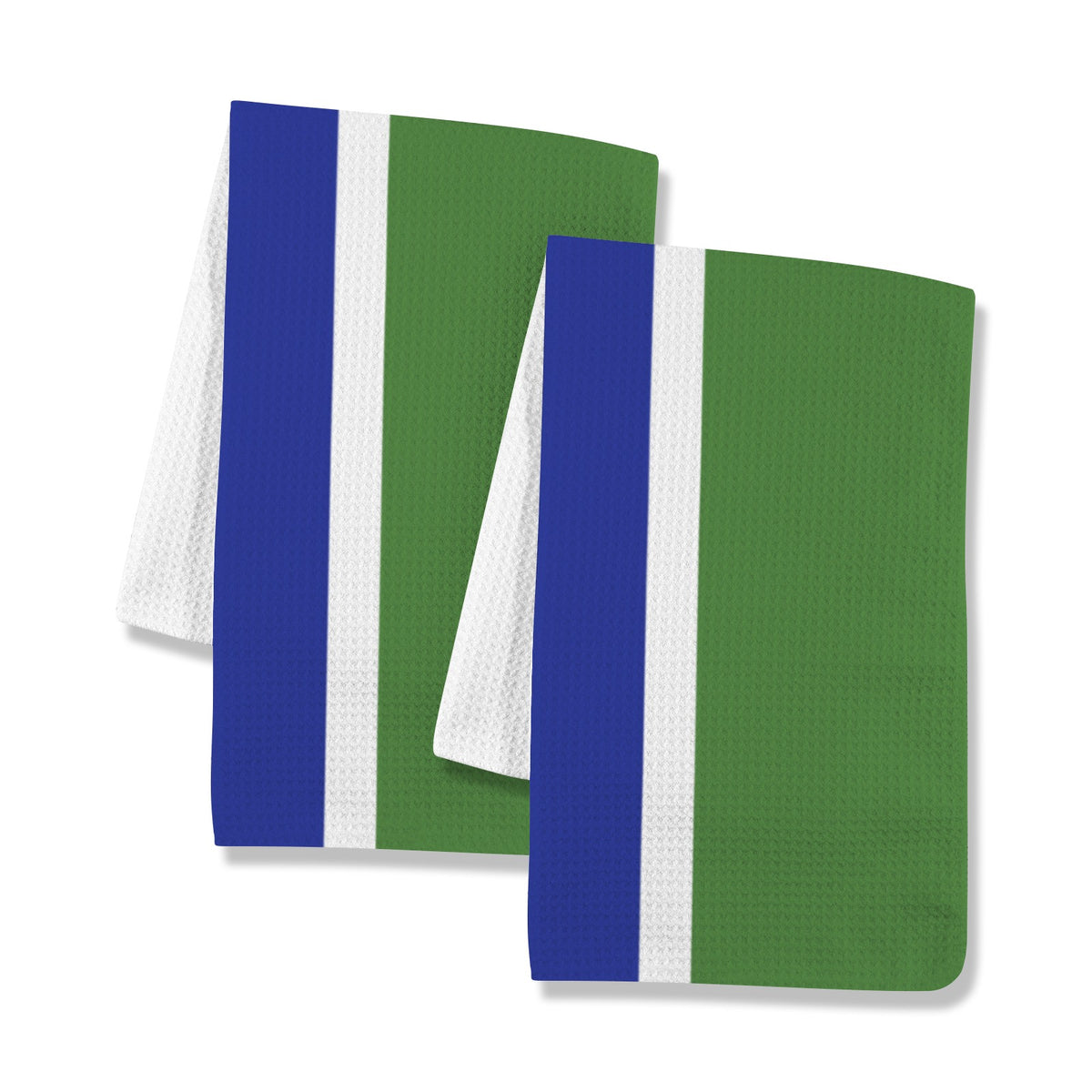 Gambia Flag Inspired Kitchen Towel 40X60cm (Pack of 2) | Printed In the USA