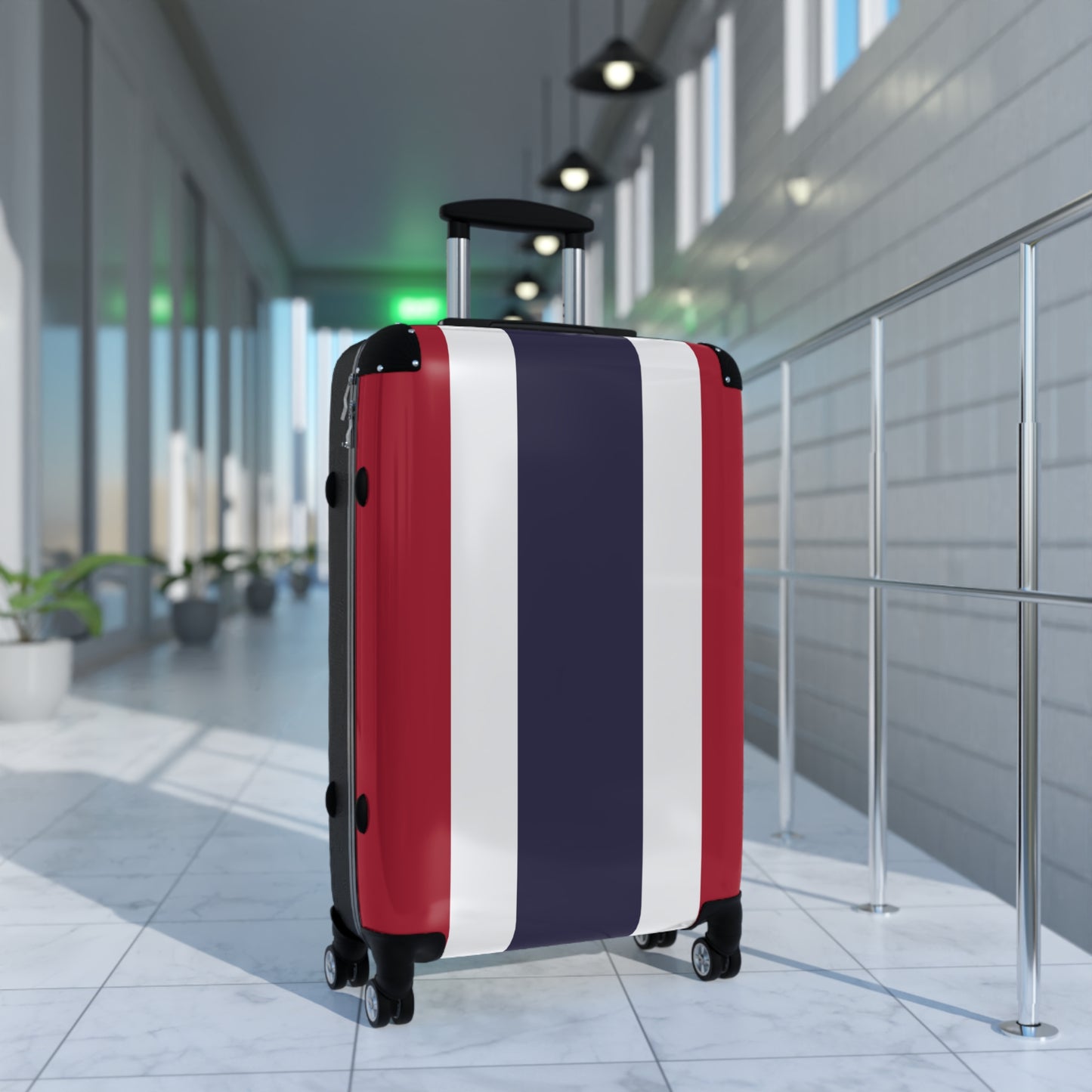 Thailand Flag Inspired Suitcase