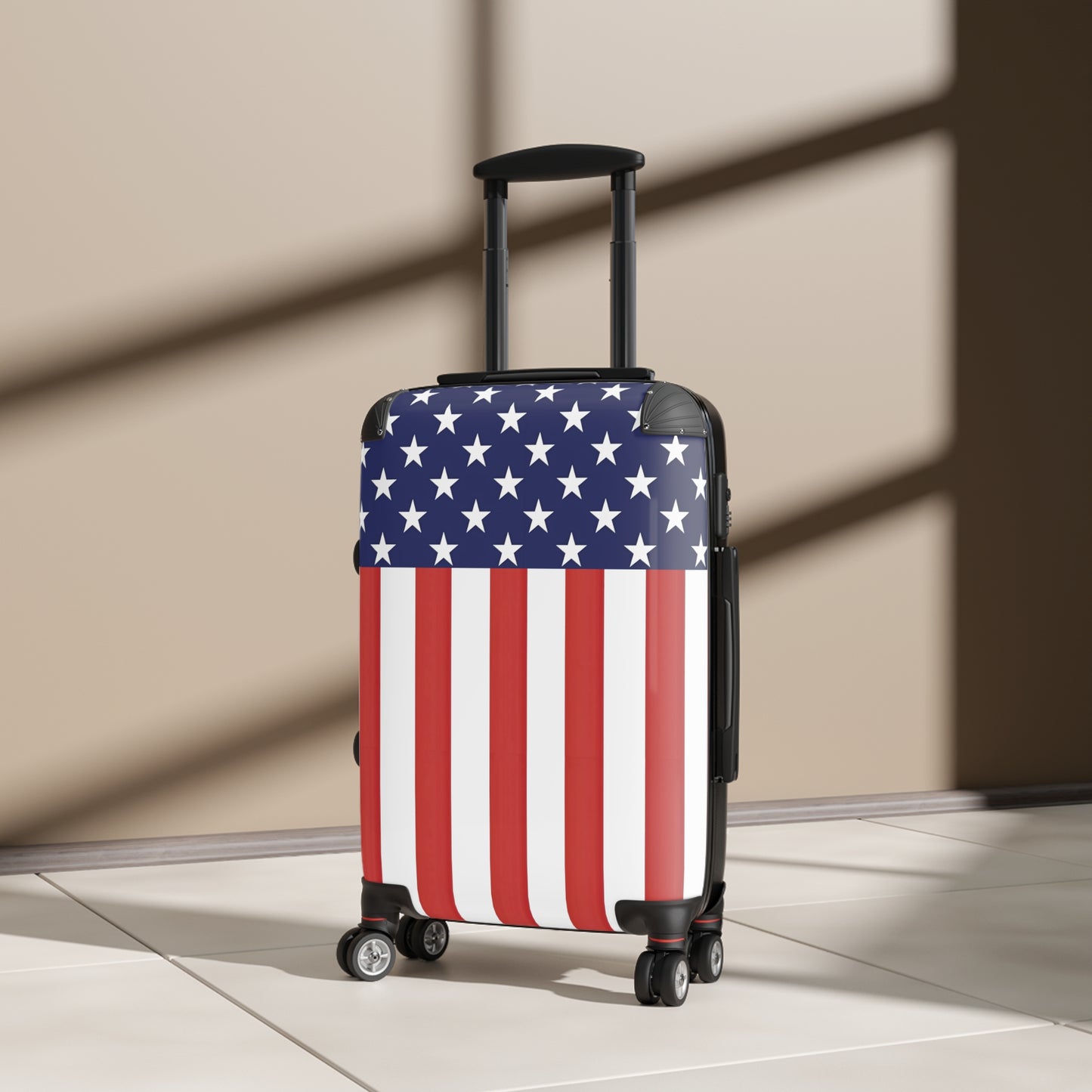 USA/American Flag Inspired Suitcase