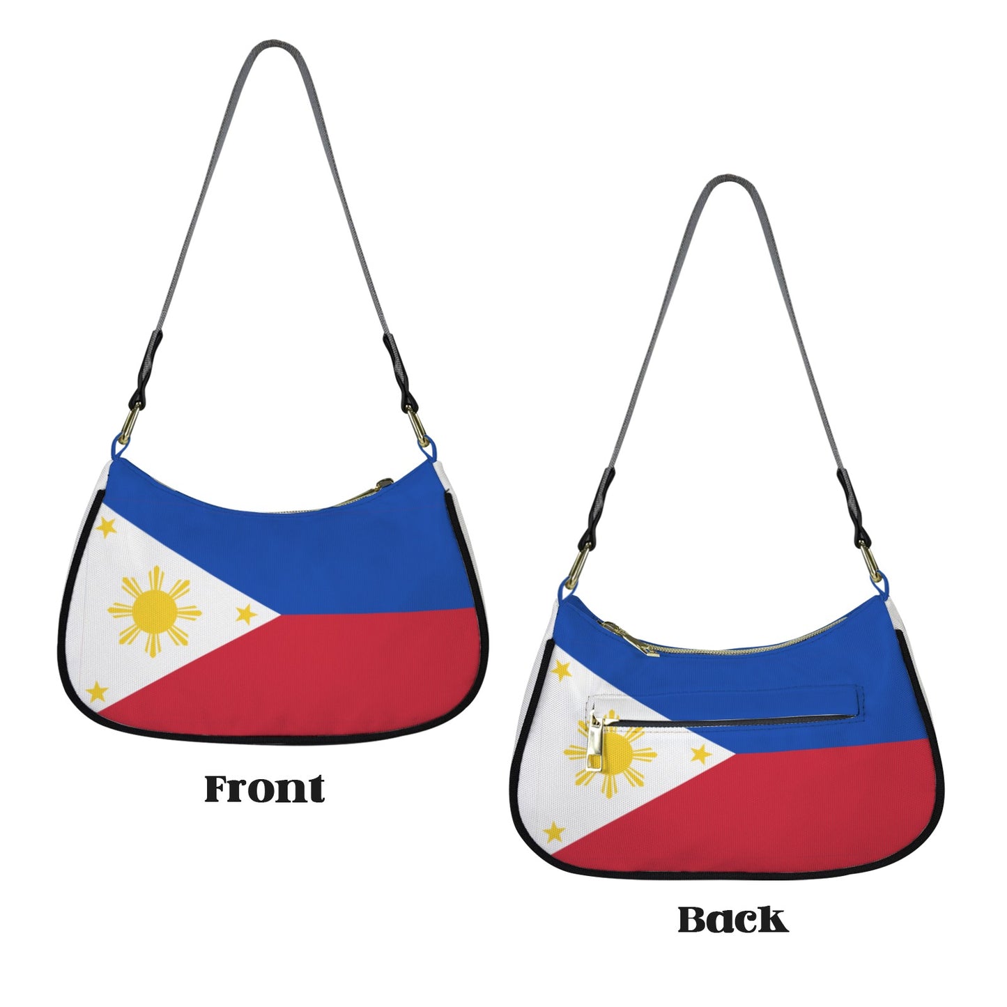 Philippines Flag Inspired Women's Shoulder Bag