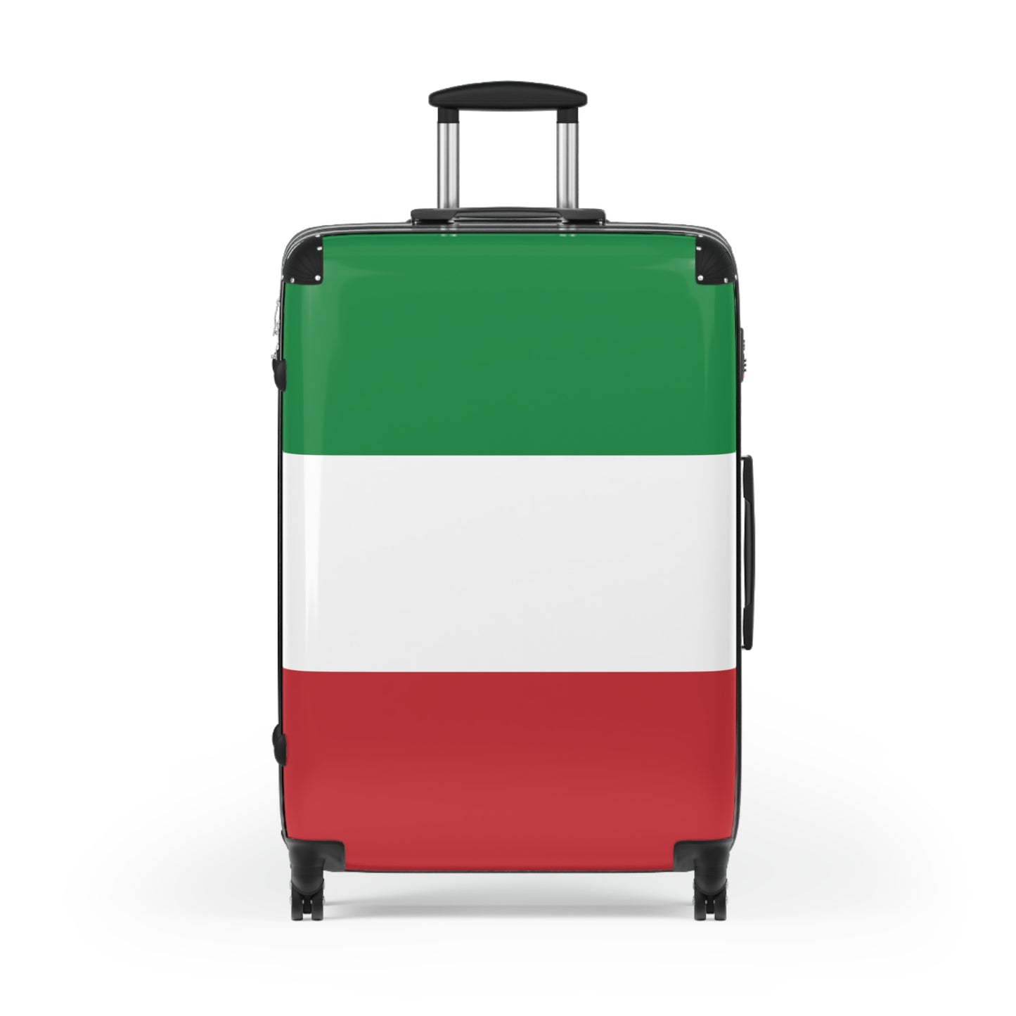 Italy Flag Inspired Suitcase