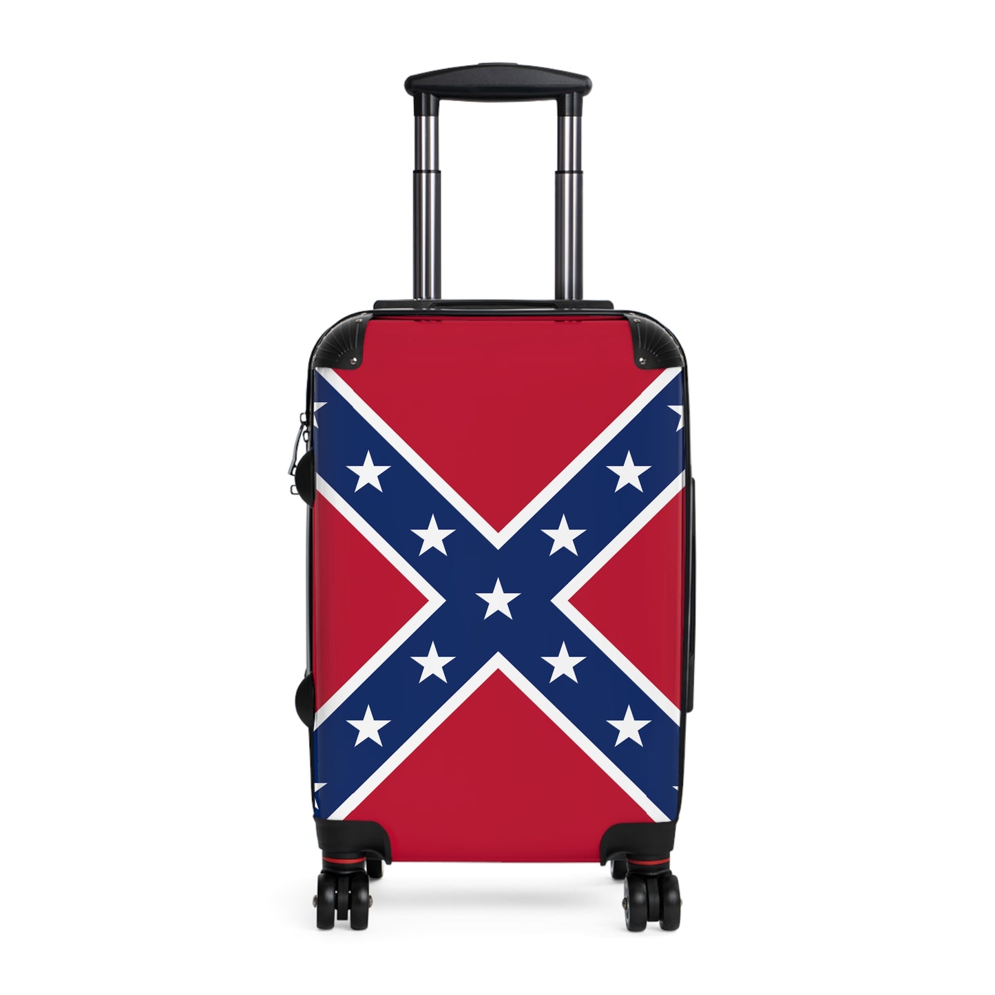 Confederate Battle Flag Inspired Suitcase