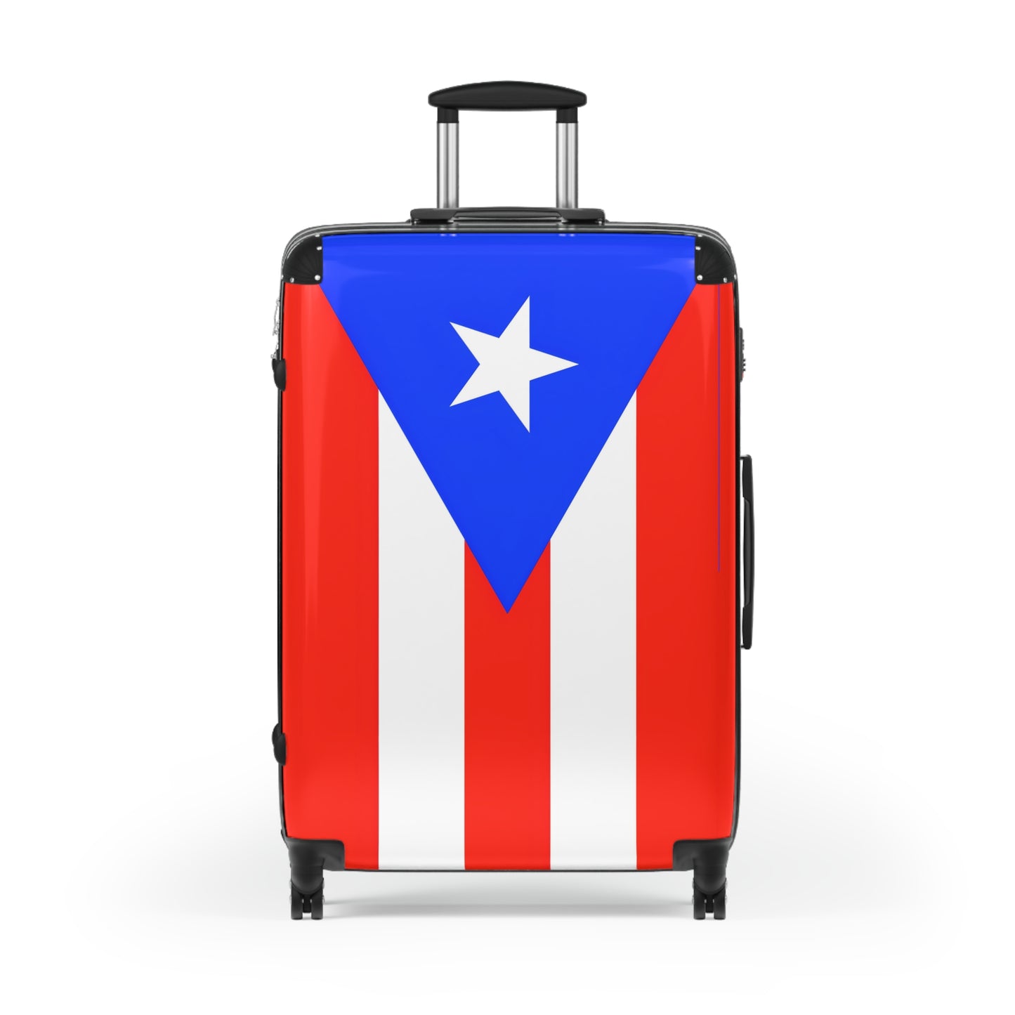 Puerto Rico Flag Inspired Suitcase