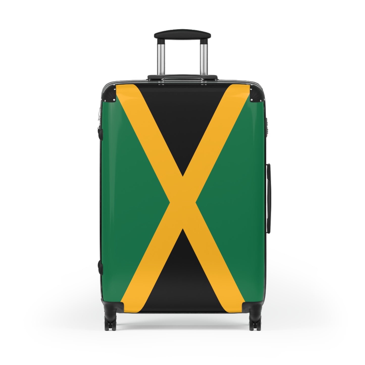 Jamaica Flag Inspired Suitcase