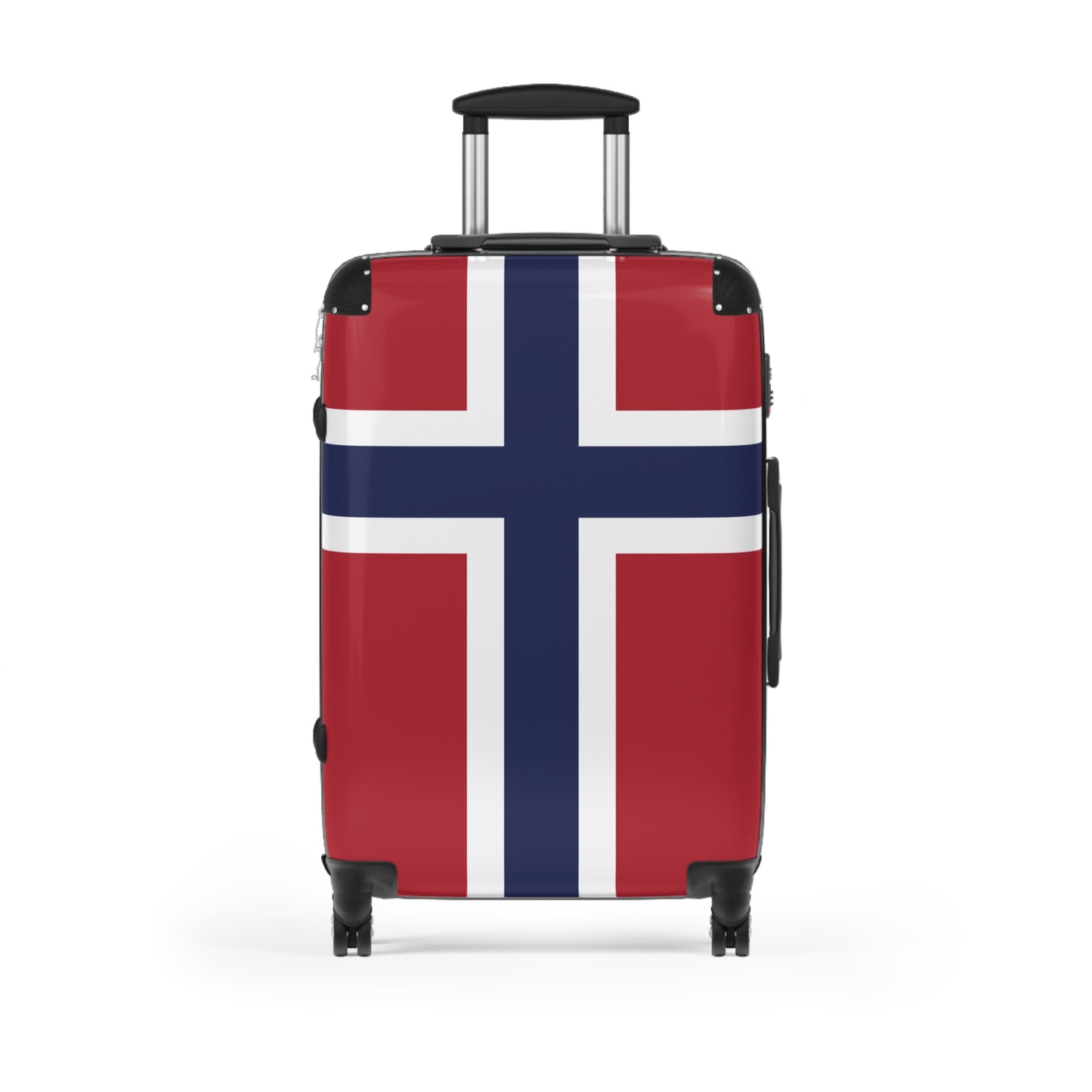 Norway Flag Inspired Suitcase