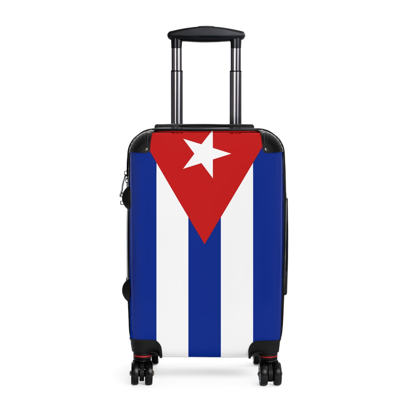 Cuba Flag Inspired Suitcase