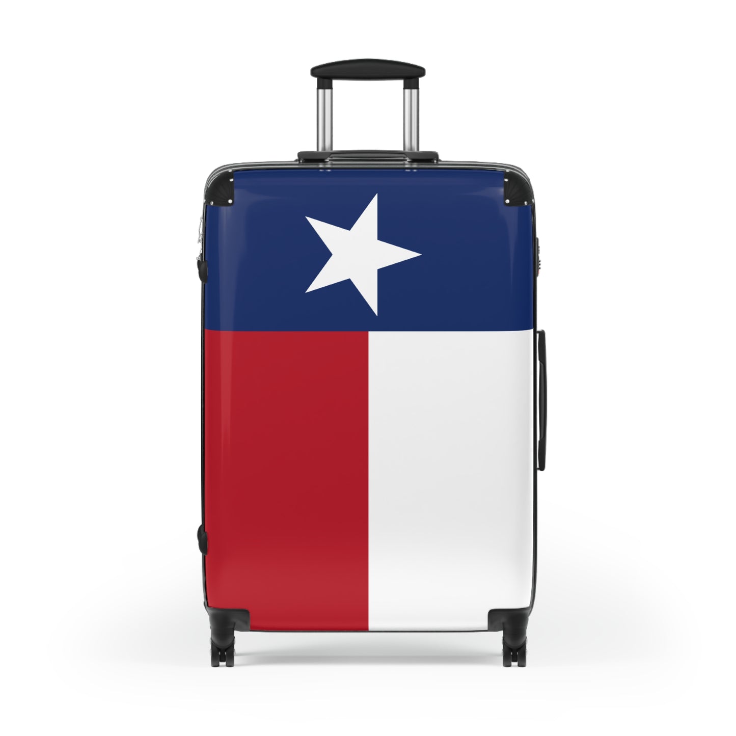 Texas Flag Inspired Suitcase
