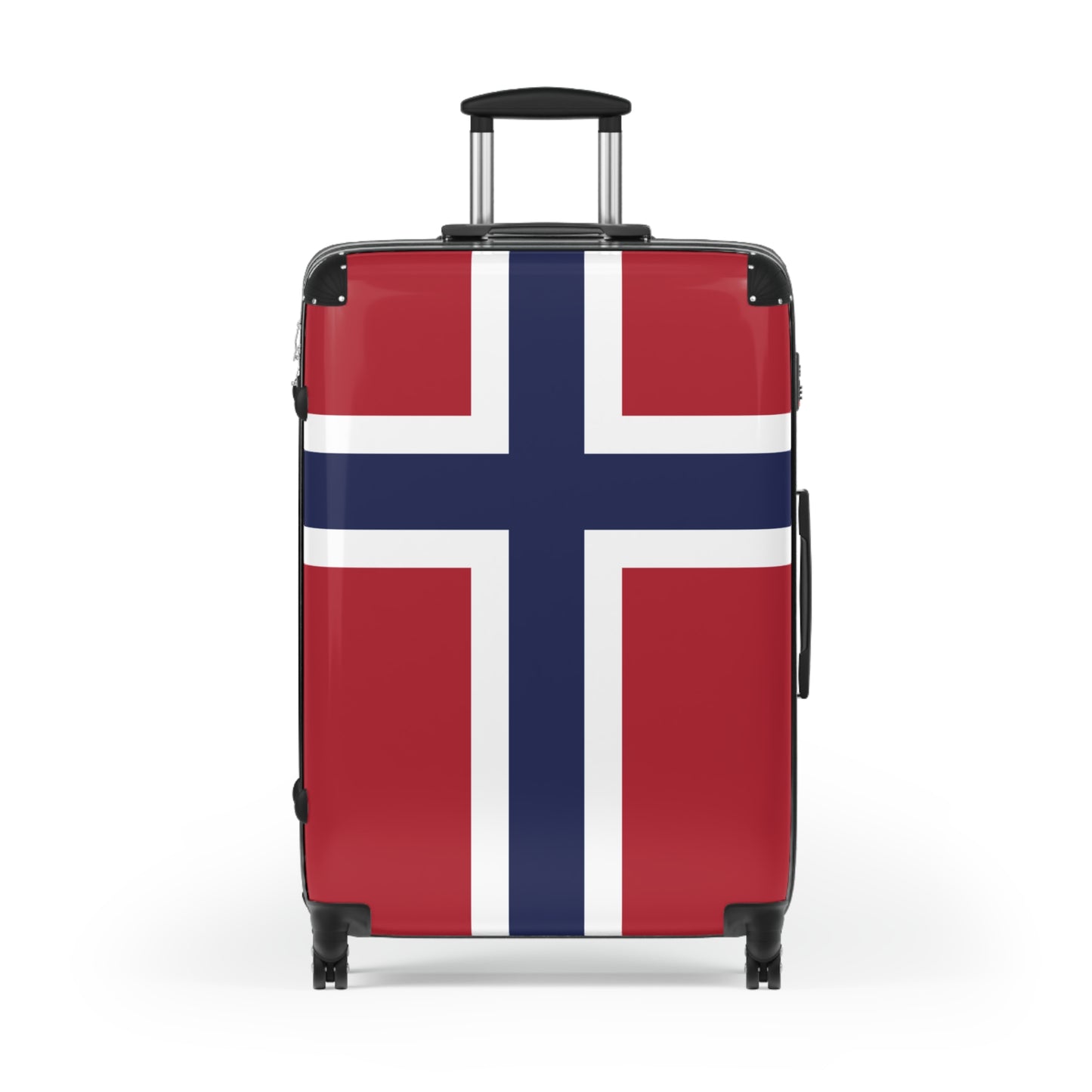 Norway Flag Inspired Suitcase
