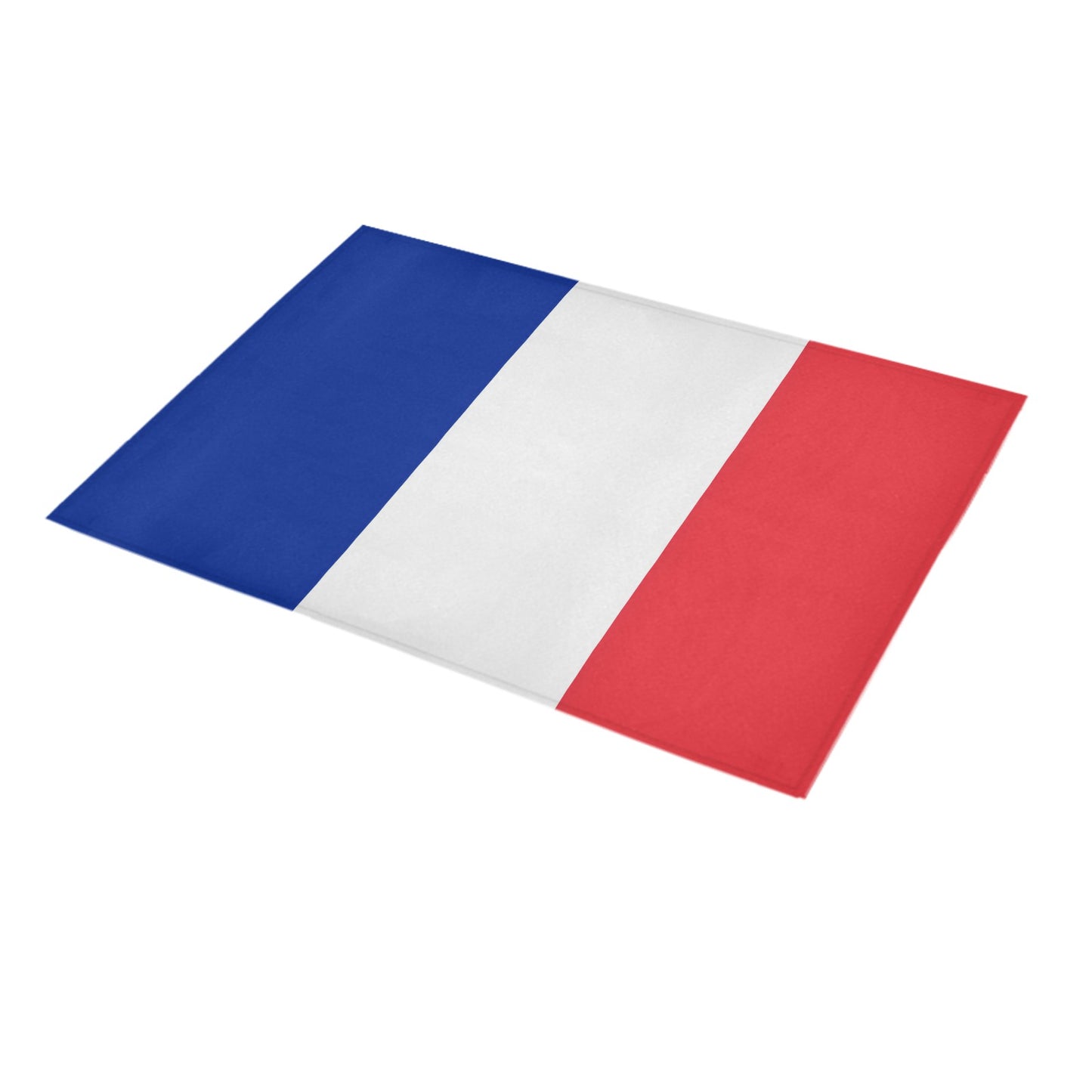France Flag Inspired Doormat 30" x 18" (Sponge Material)