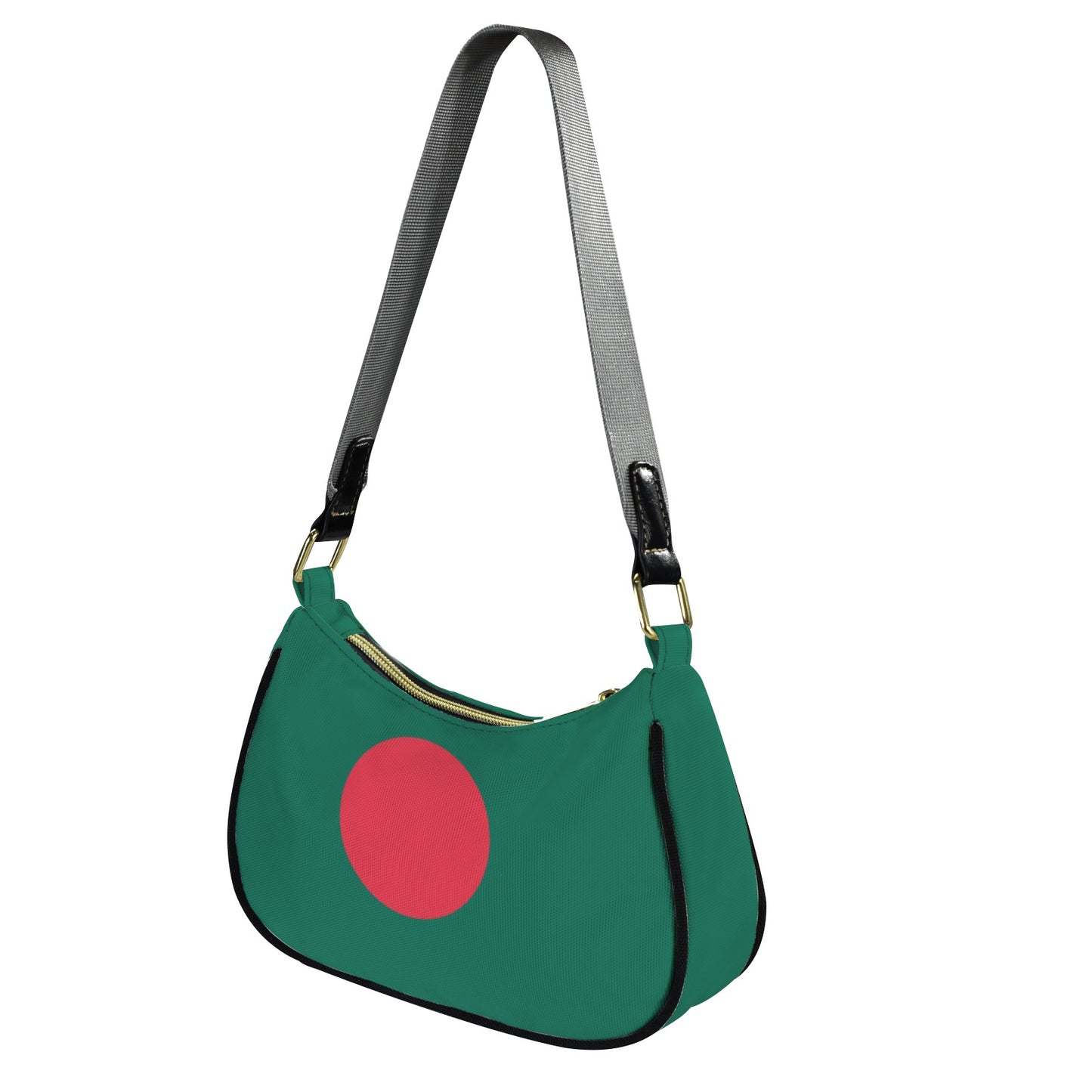 Bangladesh Flag Inspired Women's Shoulder Bag