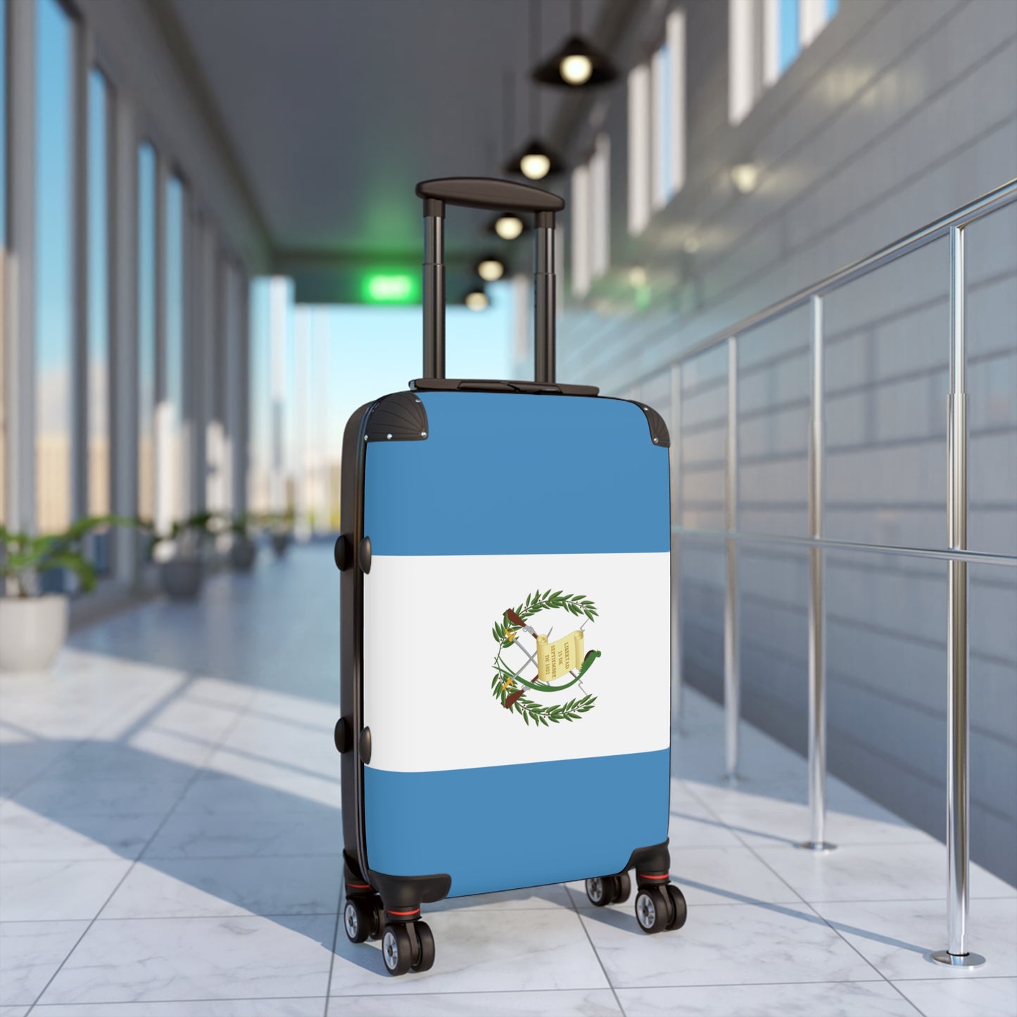 Guatemala Flag Inspired Suitcase